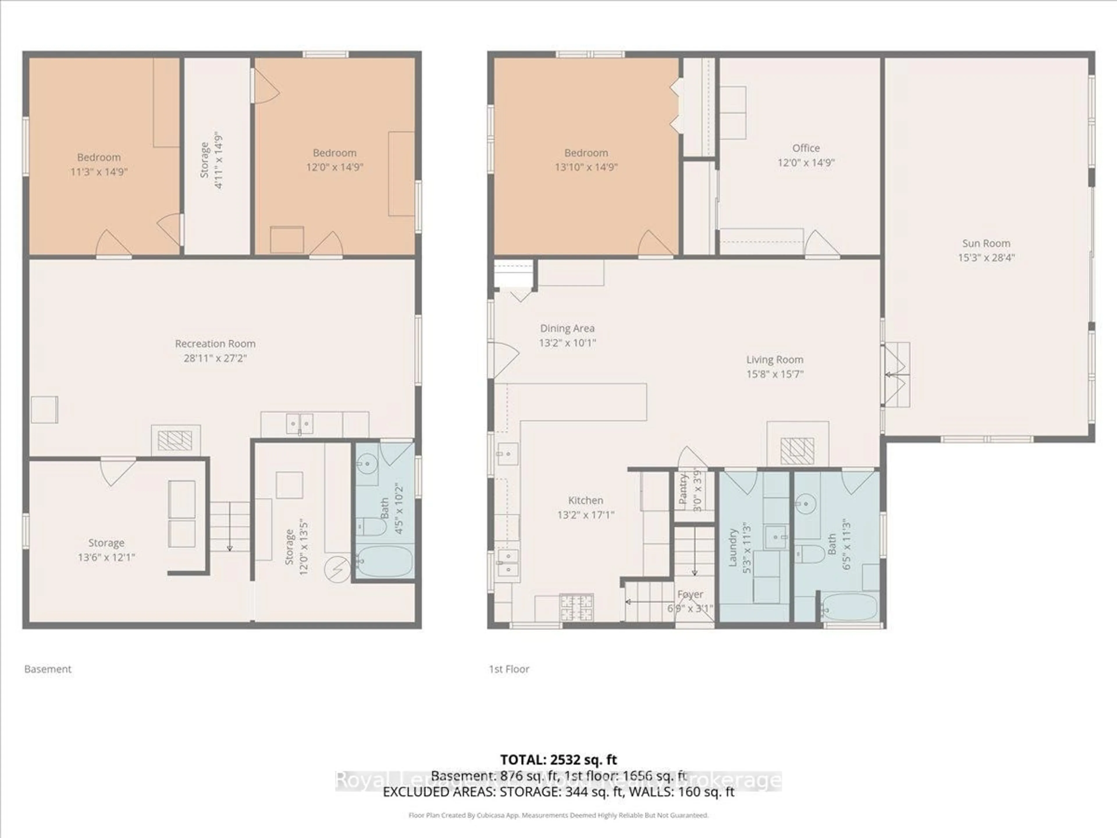 Floor plan for 1516 Charlotteville West Quarter Line Rd, Norfolk Ontario N3Y 4K5