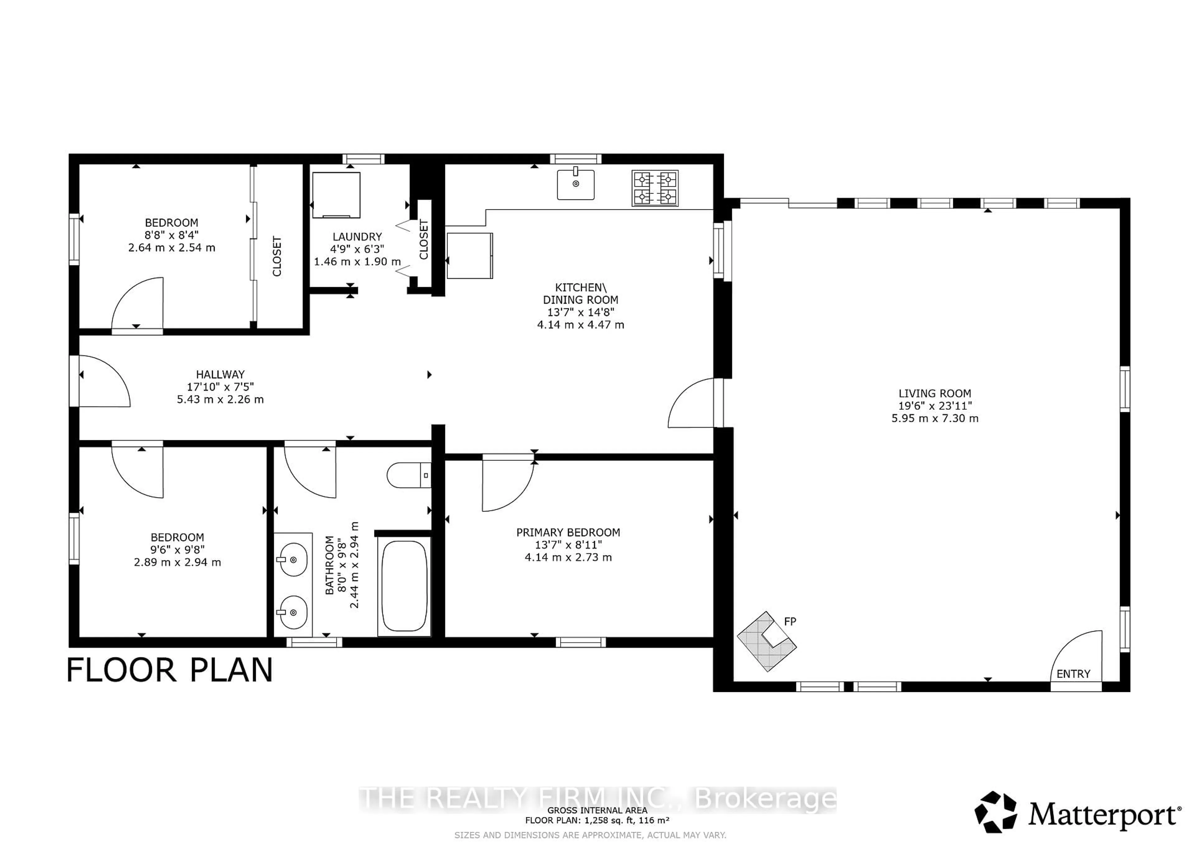 Floor plan for 672 Elias St, London East Ontario N5W 3N6