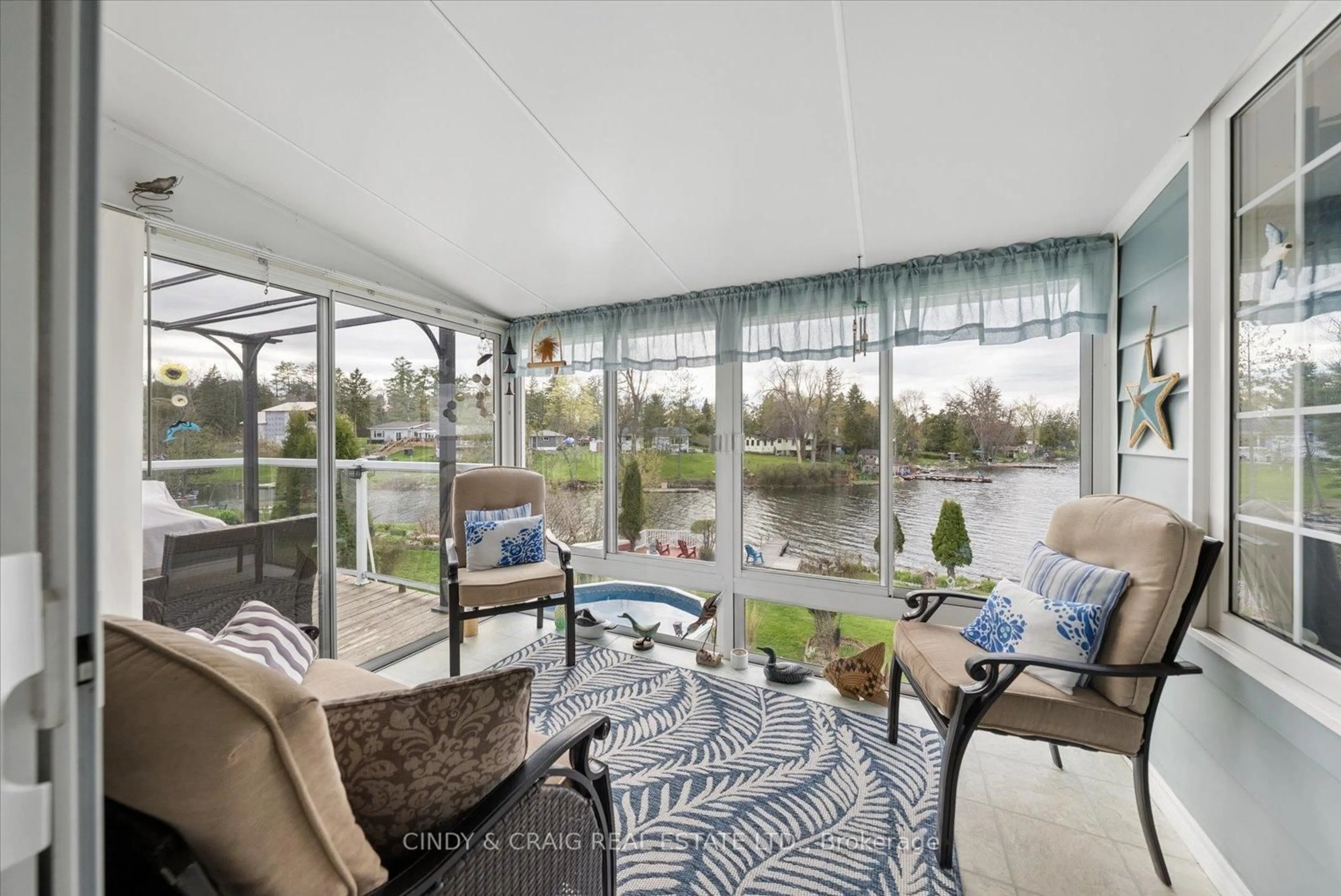 Patio, water/lake/river/ocean view for 488 MCCONNELL Dr, Selwyn Ontario K9J 6X3