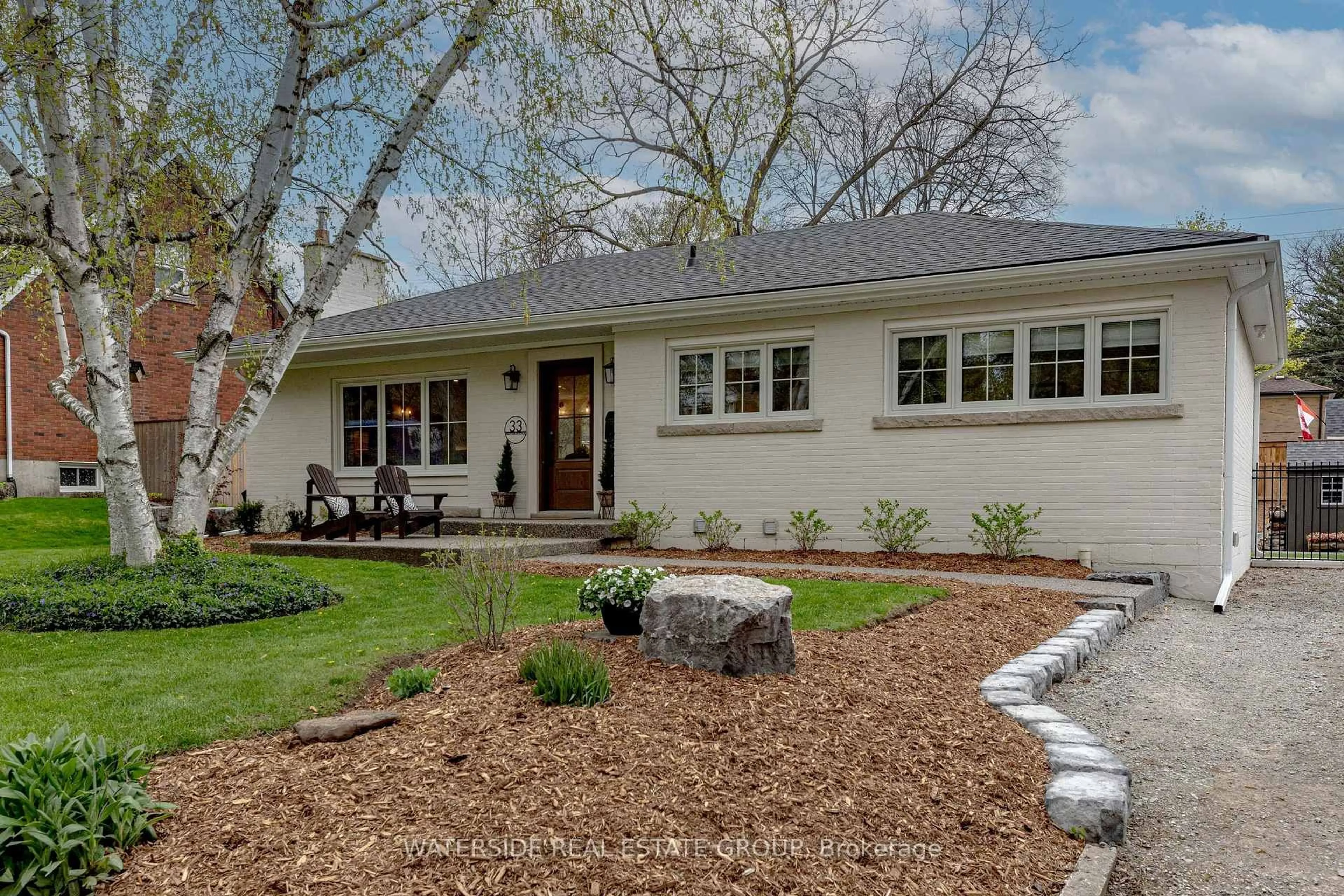Home with brick exterior material, street for 33 Mayfair Ave, Hamilton Ontario L9H 3K7