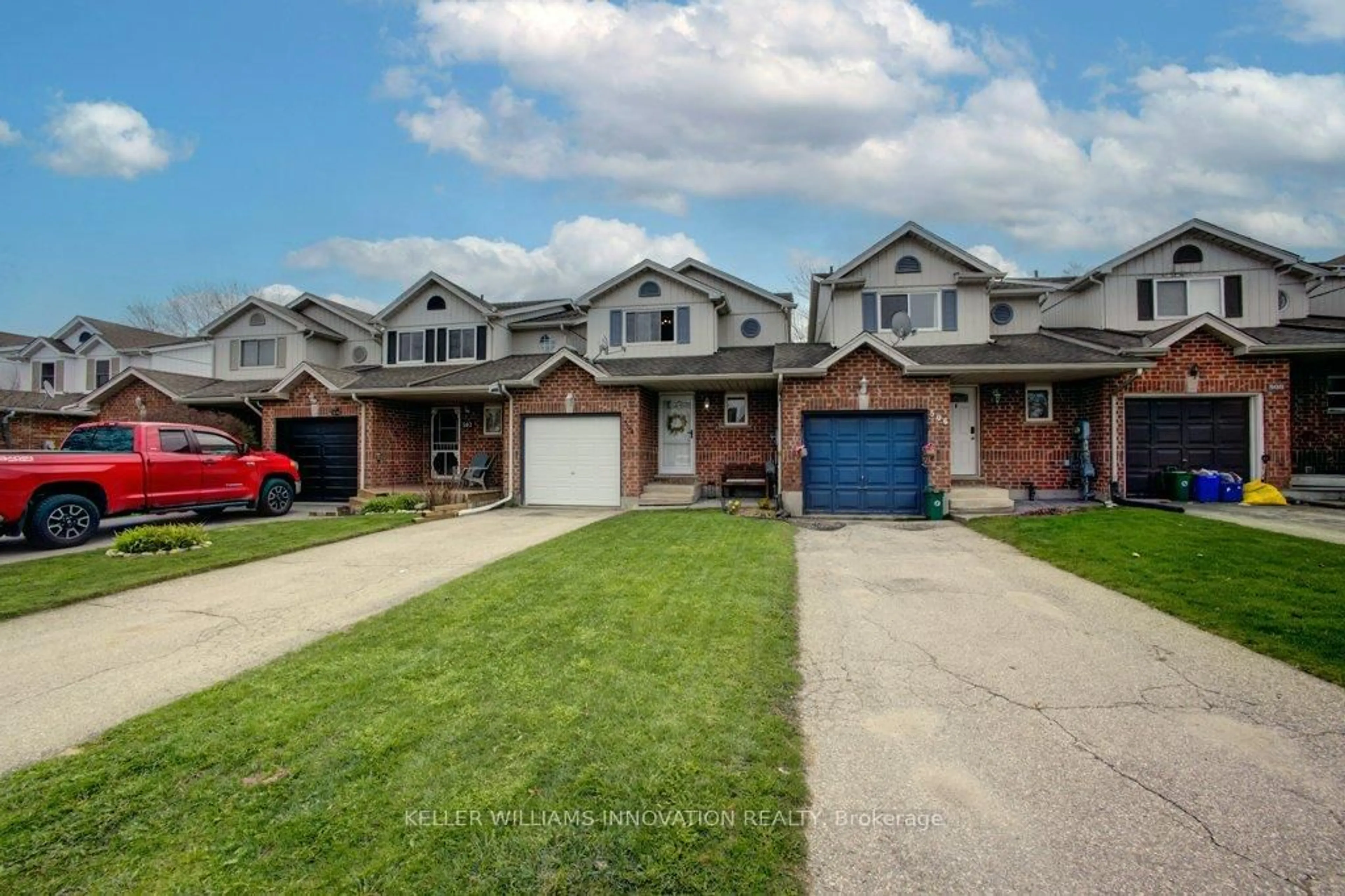 A pic from outside/outdoor area/front of a property/back of a property/a pic from drone, street for 504 Flannery Dr, Centre Wellington Ontario N1M 3P2