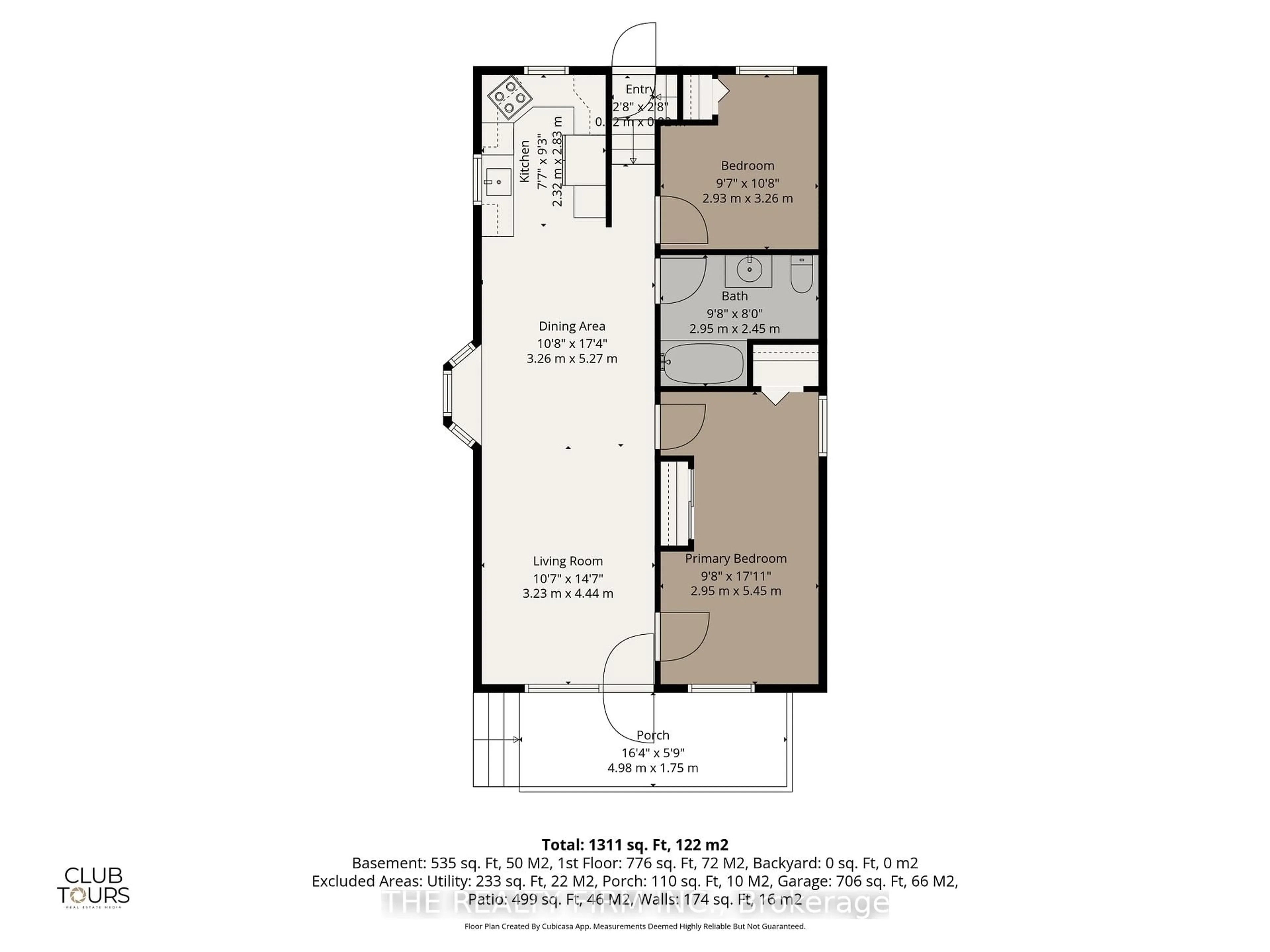 Floor plan for 201 Giles St, London East Ontario N5Z 2V9