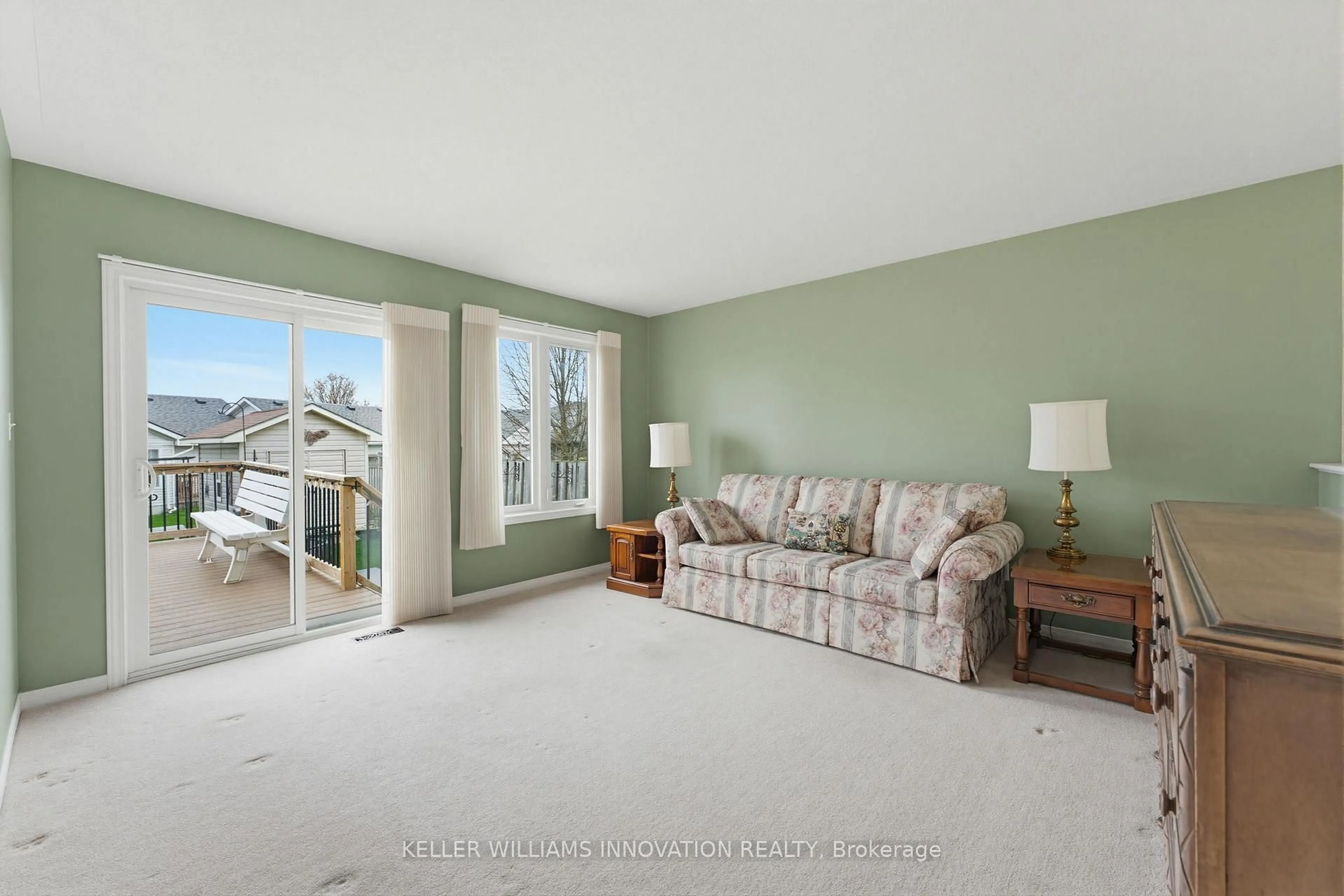Living room with furniture, unknown for 17 Barnett St, North Perth Ontario N4W 3V9