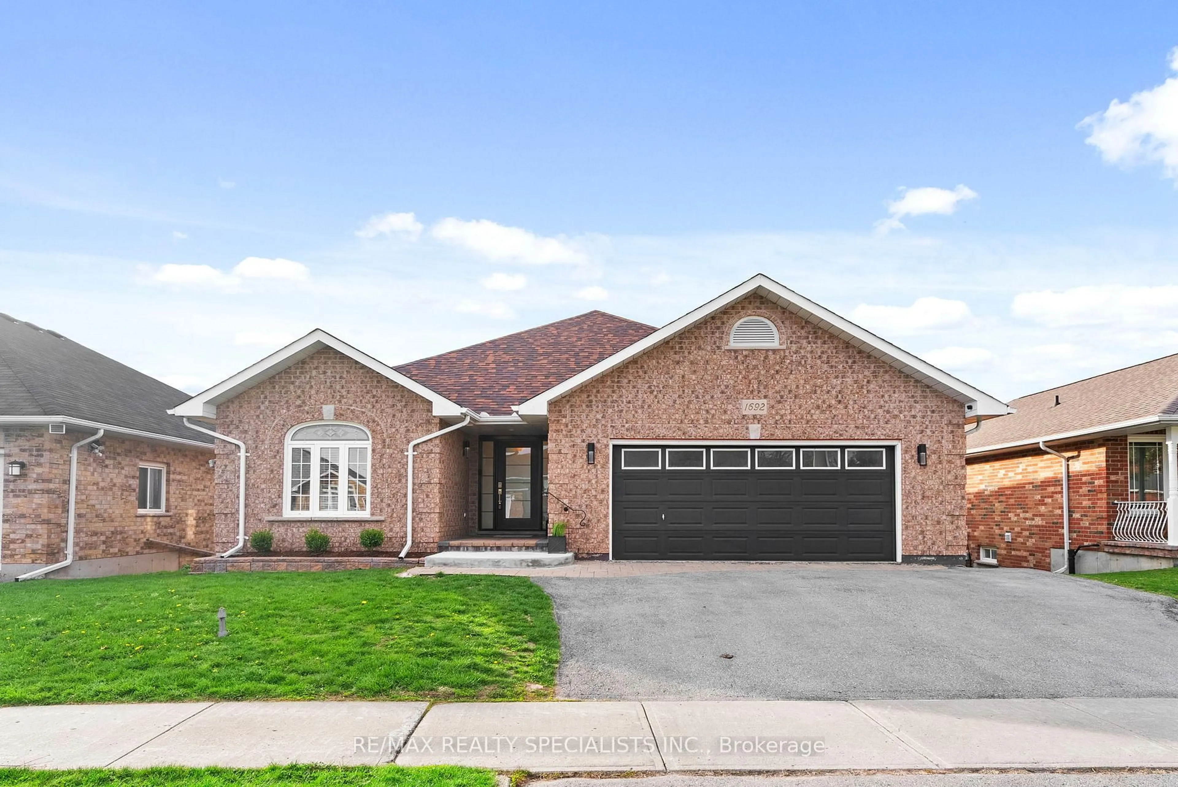 Home with brick exterior material, street for 1692 Glenforest Blvd, Peterborough Ontario K9K 2L5