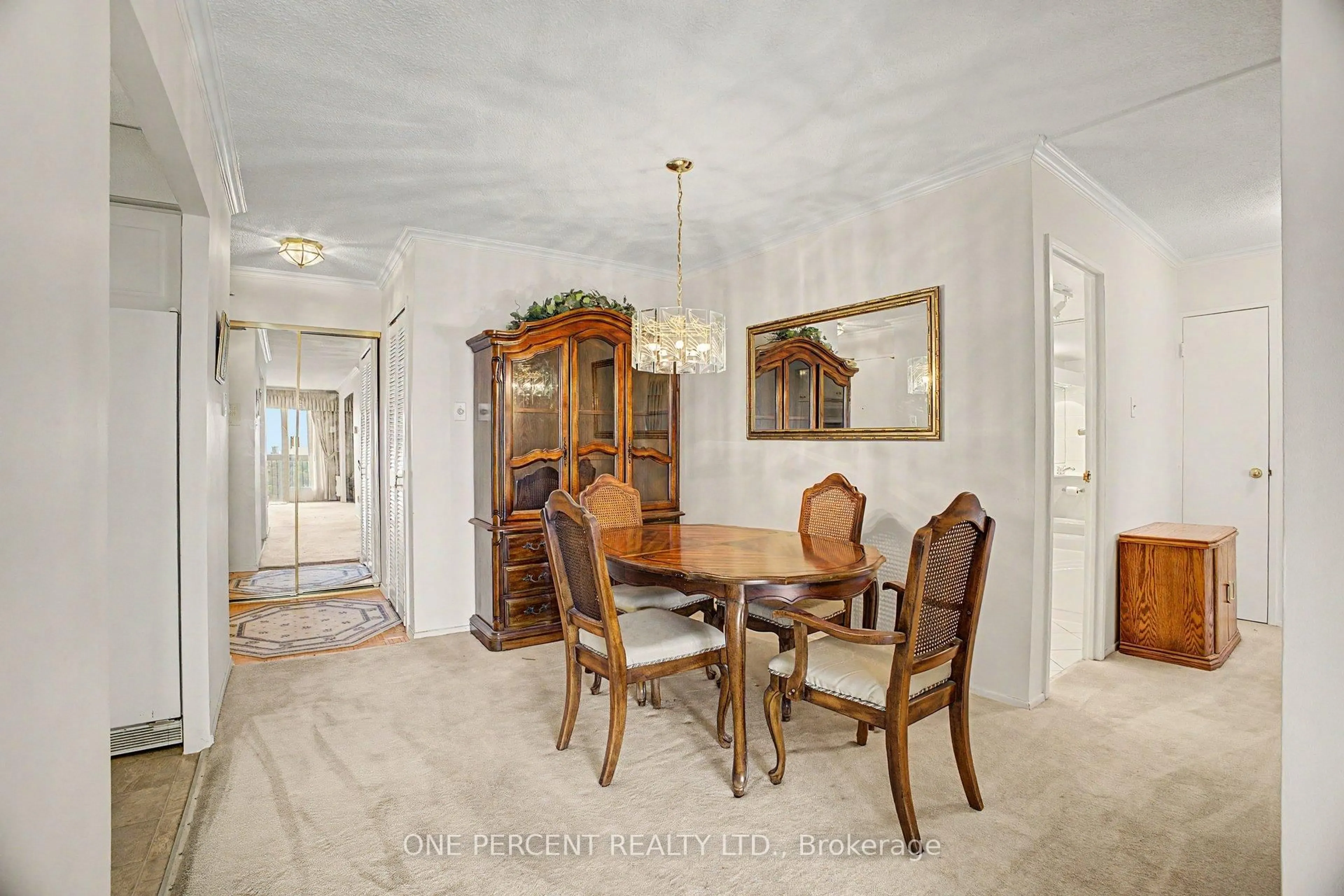 Dining room, unknown for 158B McArthur Ave #1807, Ottawa Ontario K1L 8C9