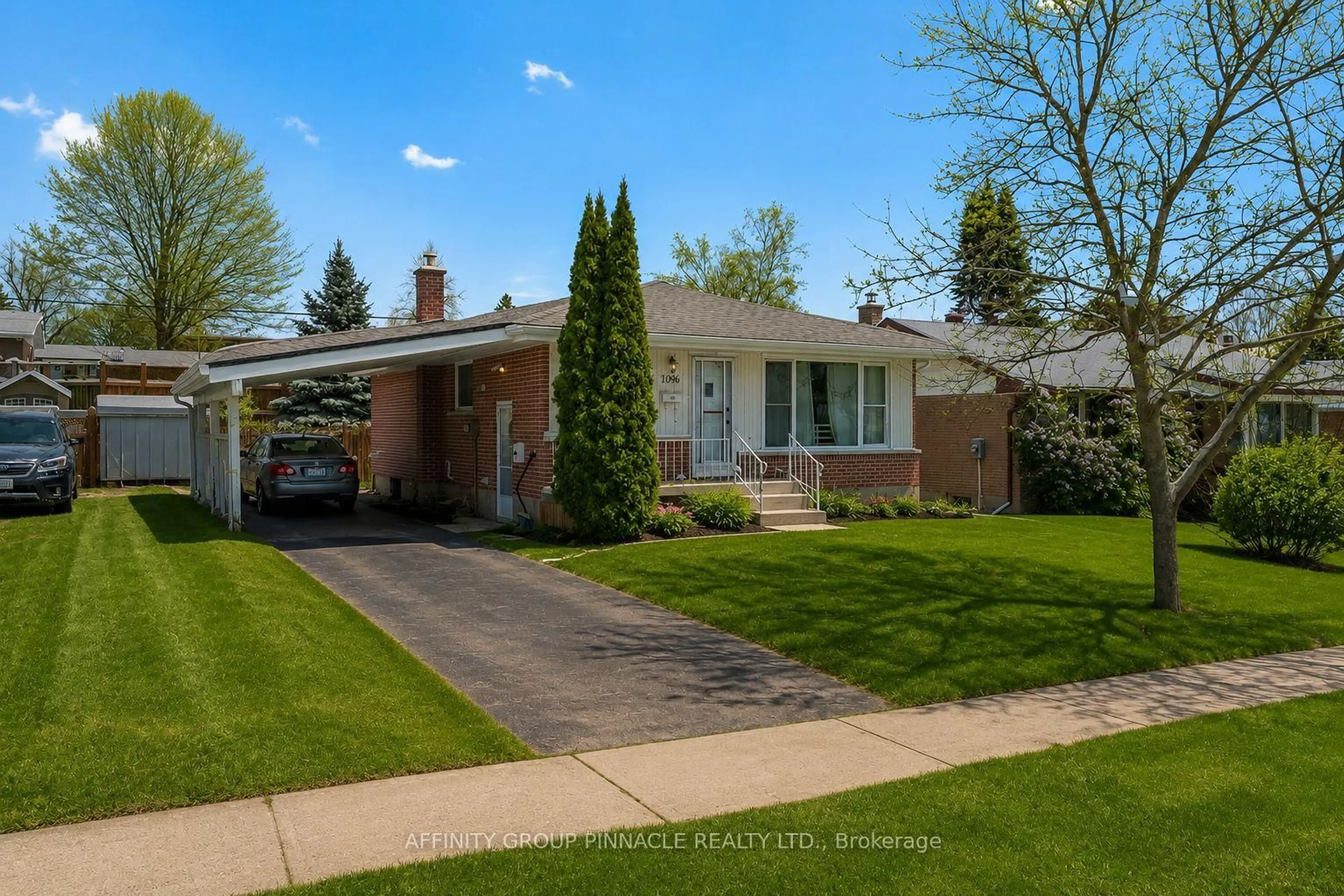 Home with brick exterior material, street for 1096 Barnardo Ave, Peterborough Ontario K9H 5X2