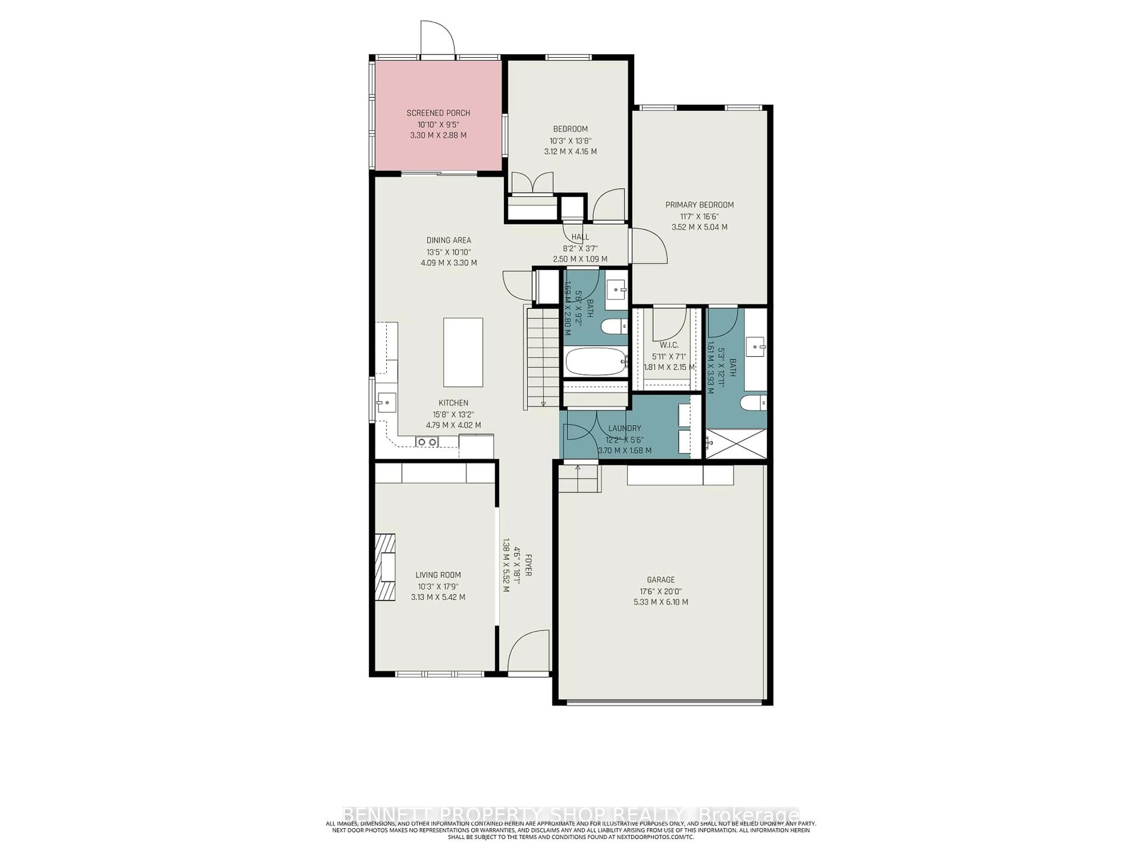 Floor plan for 701 McCabe St, Almonte Ontario K0A 1A0