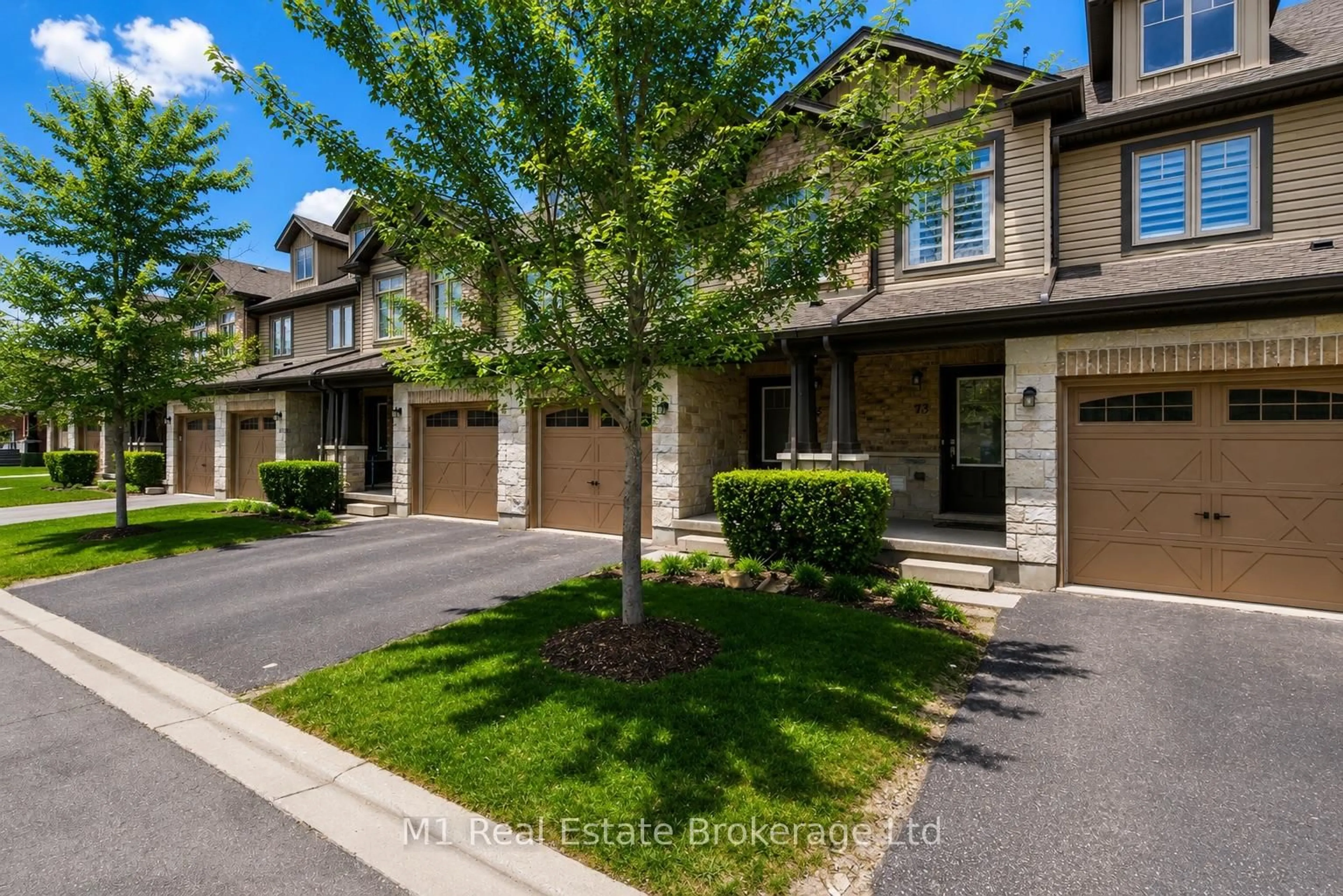 A pic from outside/outdoor area/front of a property/back of a property/a pic from drone, street for 75 Arlington Cres, Guelph Ontario N1L 0K9