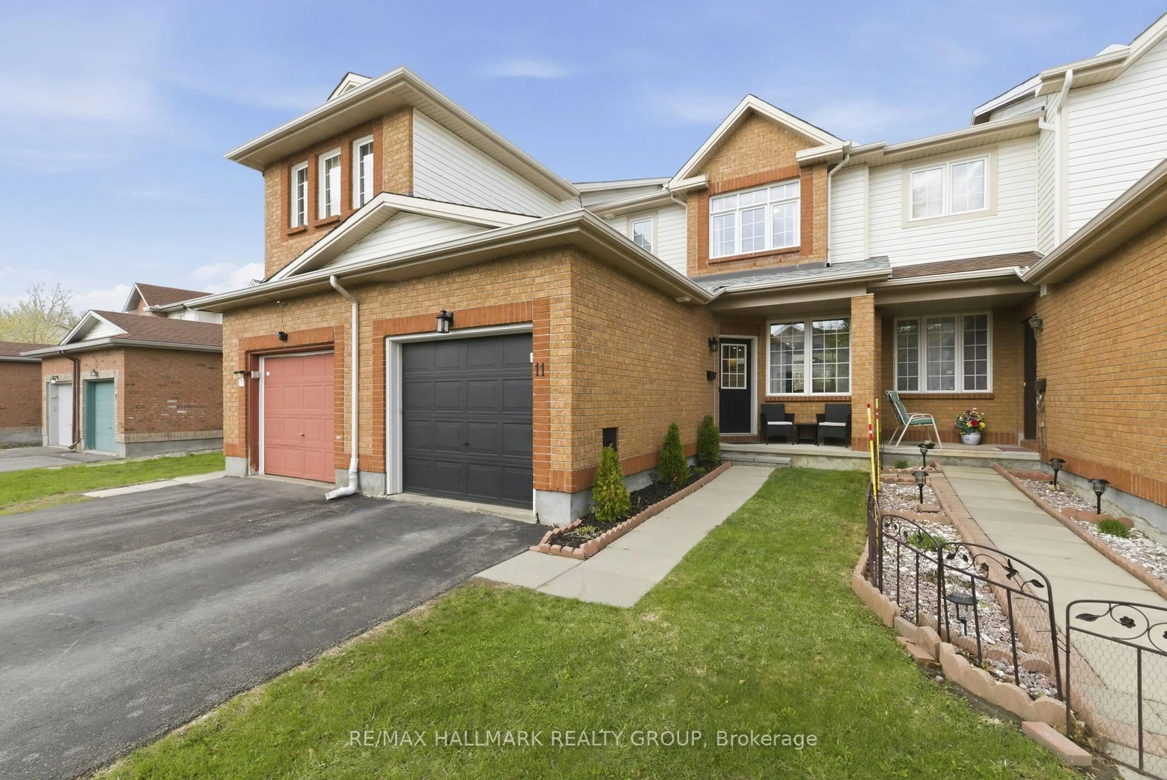 Home with brick exterior material, street for 11 Binbury Way, Ottawa Ontario K1T 4B7