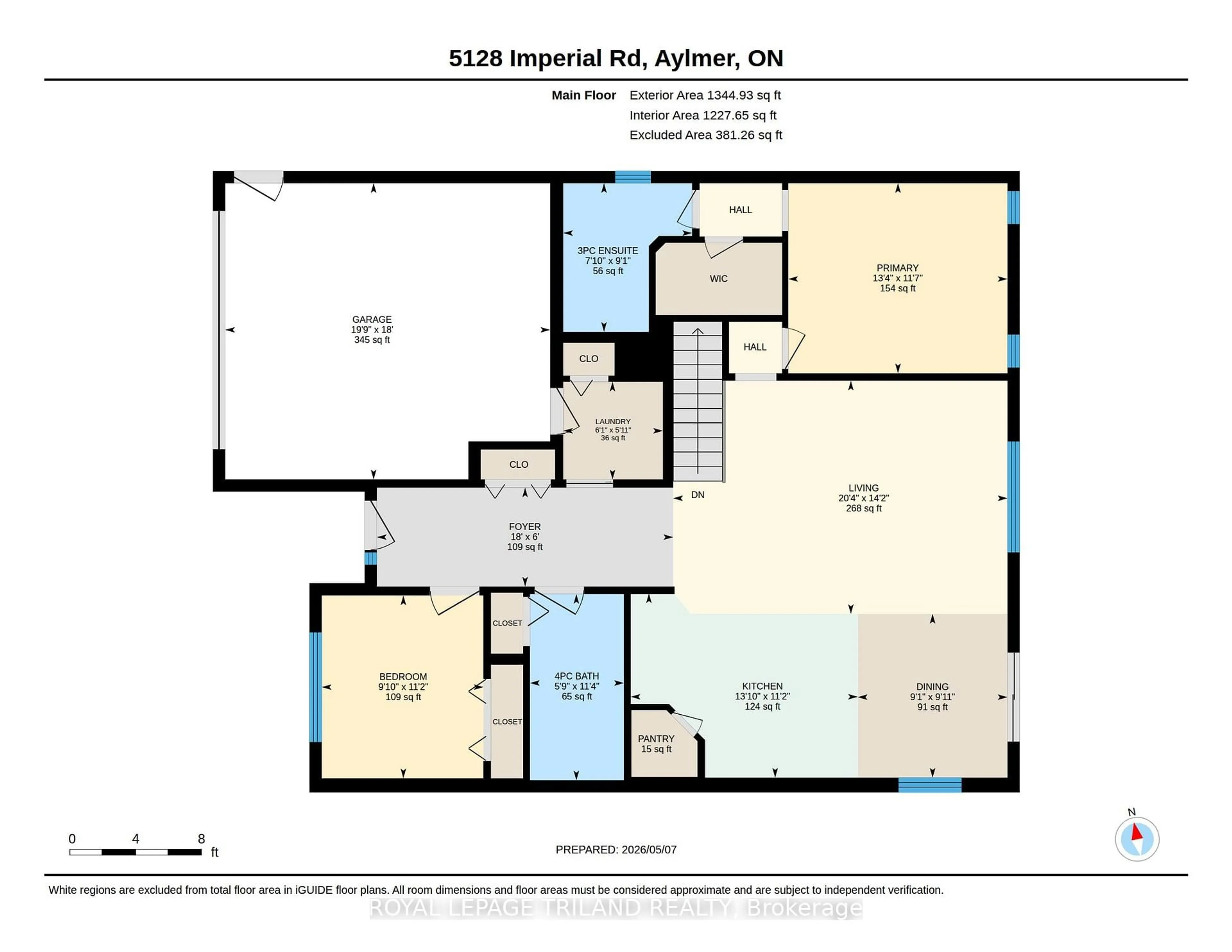 Floor plan for 5128 Imperial Rd, Malahide Ontario N5H 2R2