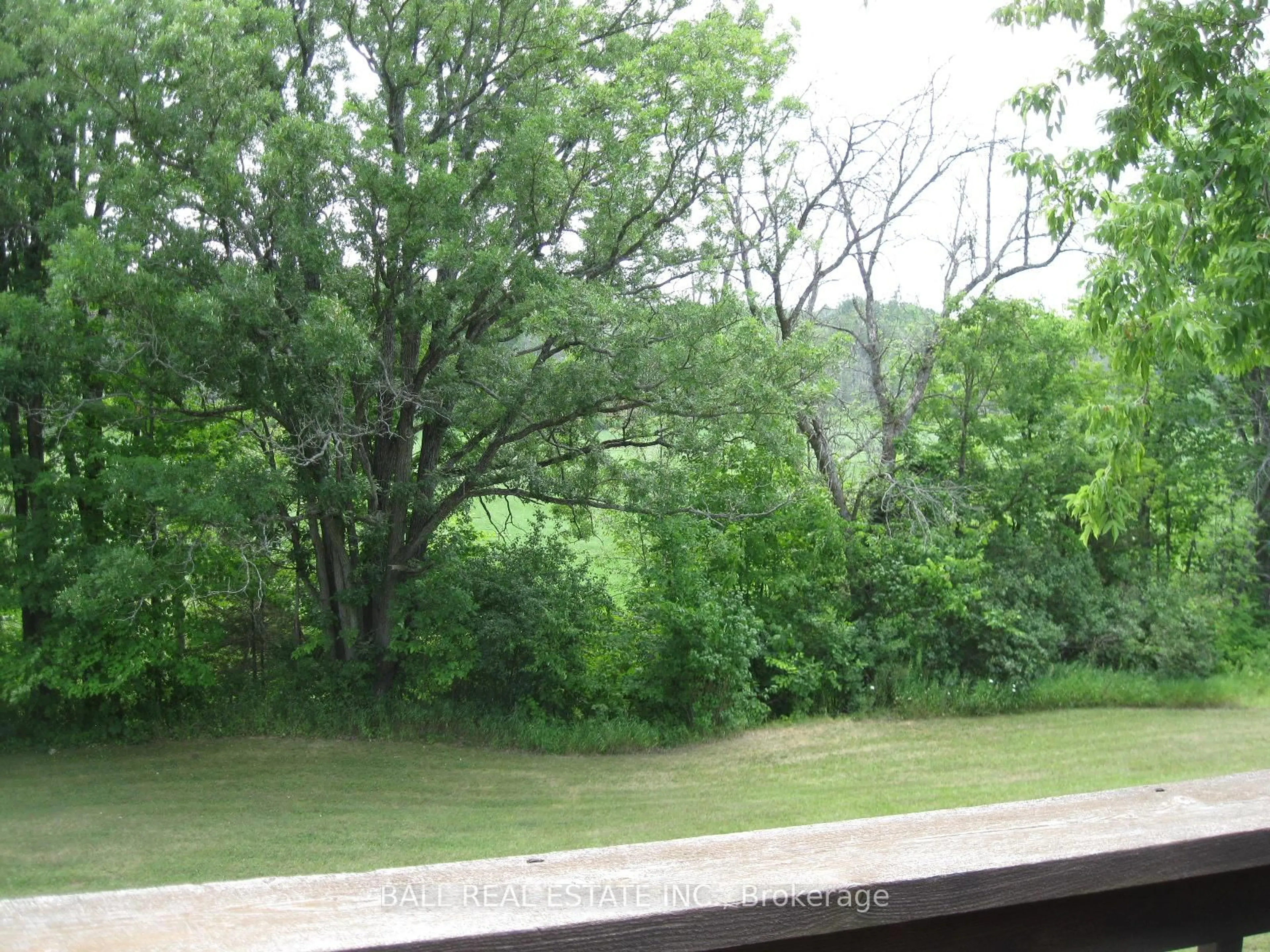 Patio, forest/trees view for 895 Crowe River Rd, Trent Hills Ontario K0K 2M0