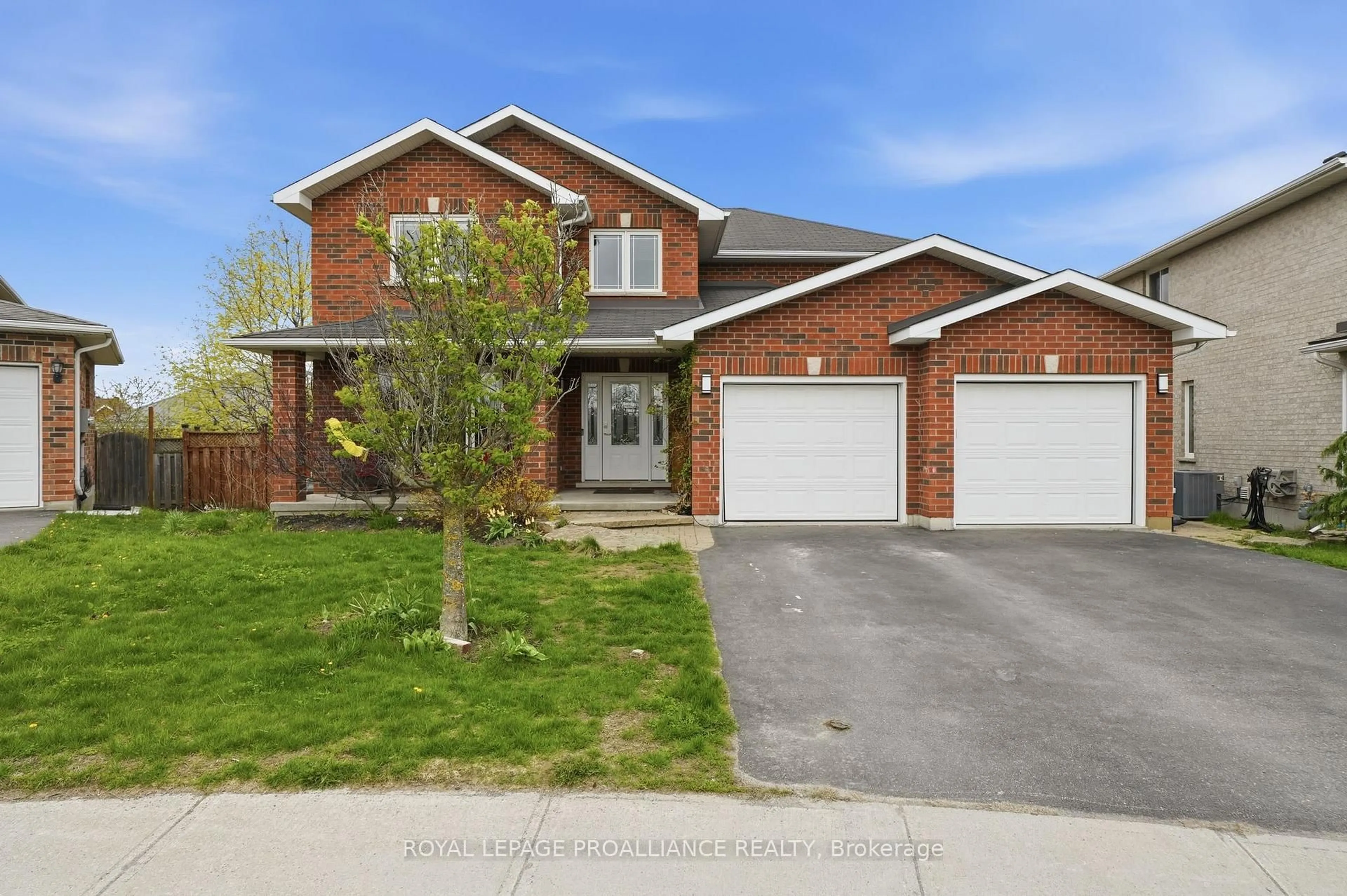 Home with brick exterior material, street for 9 ESSEX Dr, Belleville Ontario K8M 0M5