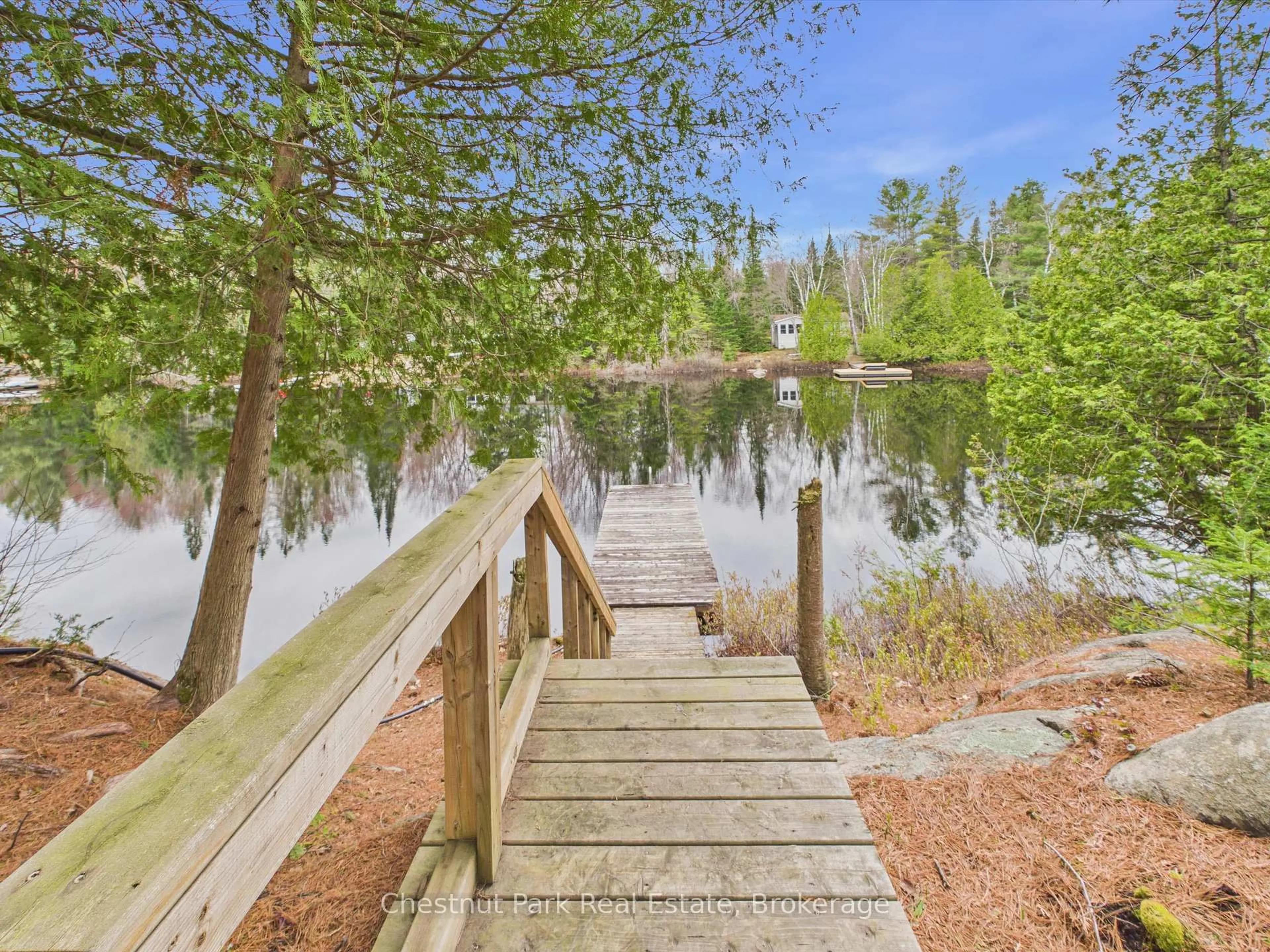 Patio, water/lake/river/ocean view for 1299 Dickie Lake Rd, Lake of Bays Ontario P0B 1A0