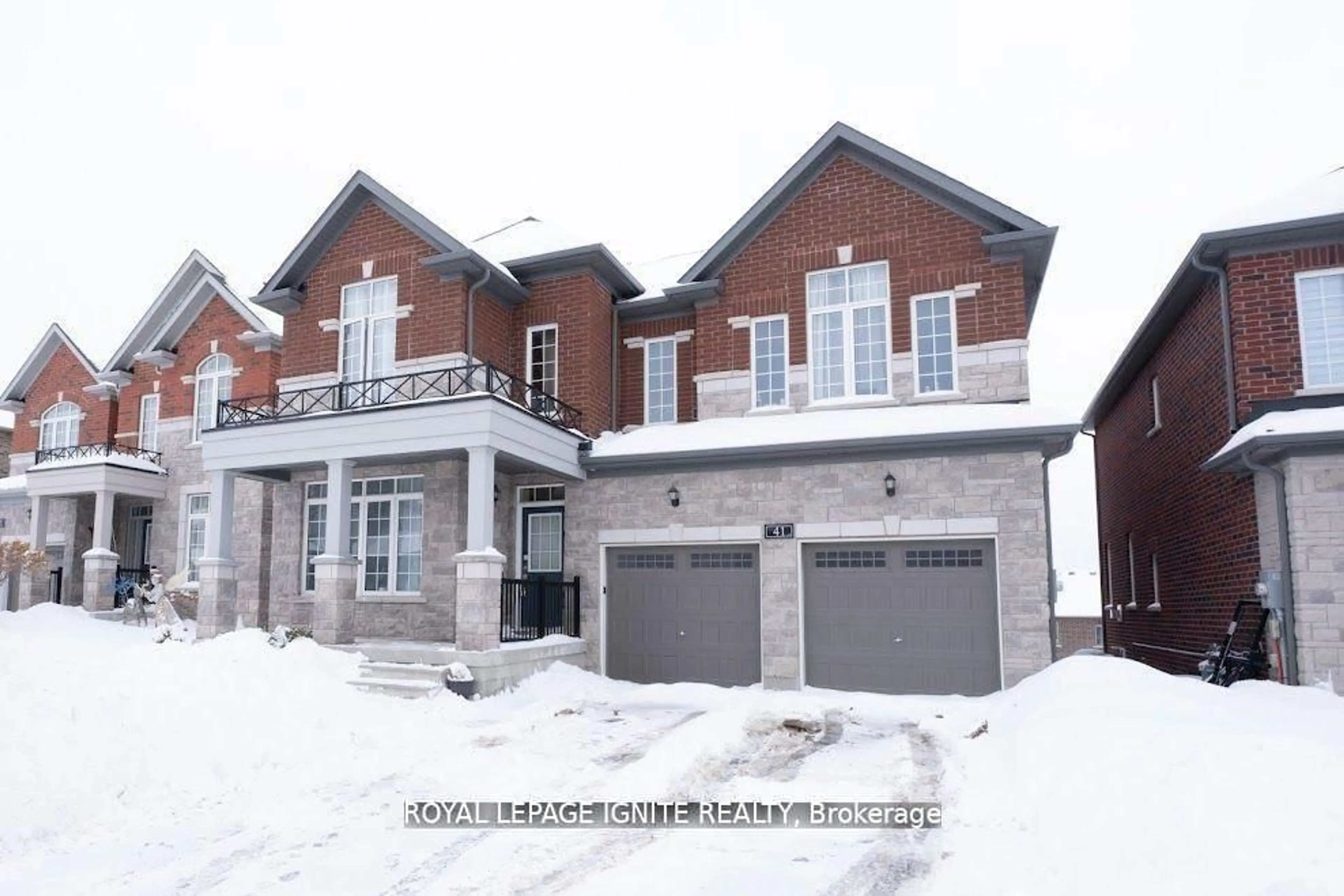 Home with brick exterior material, street for 41 Northhill Ave, Cavan Monaghan Ontario L0A 1G0