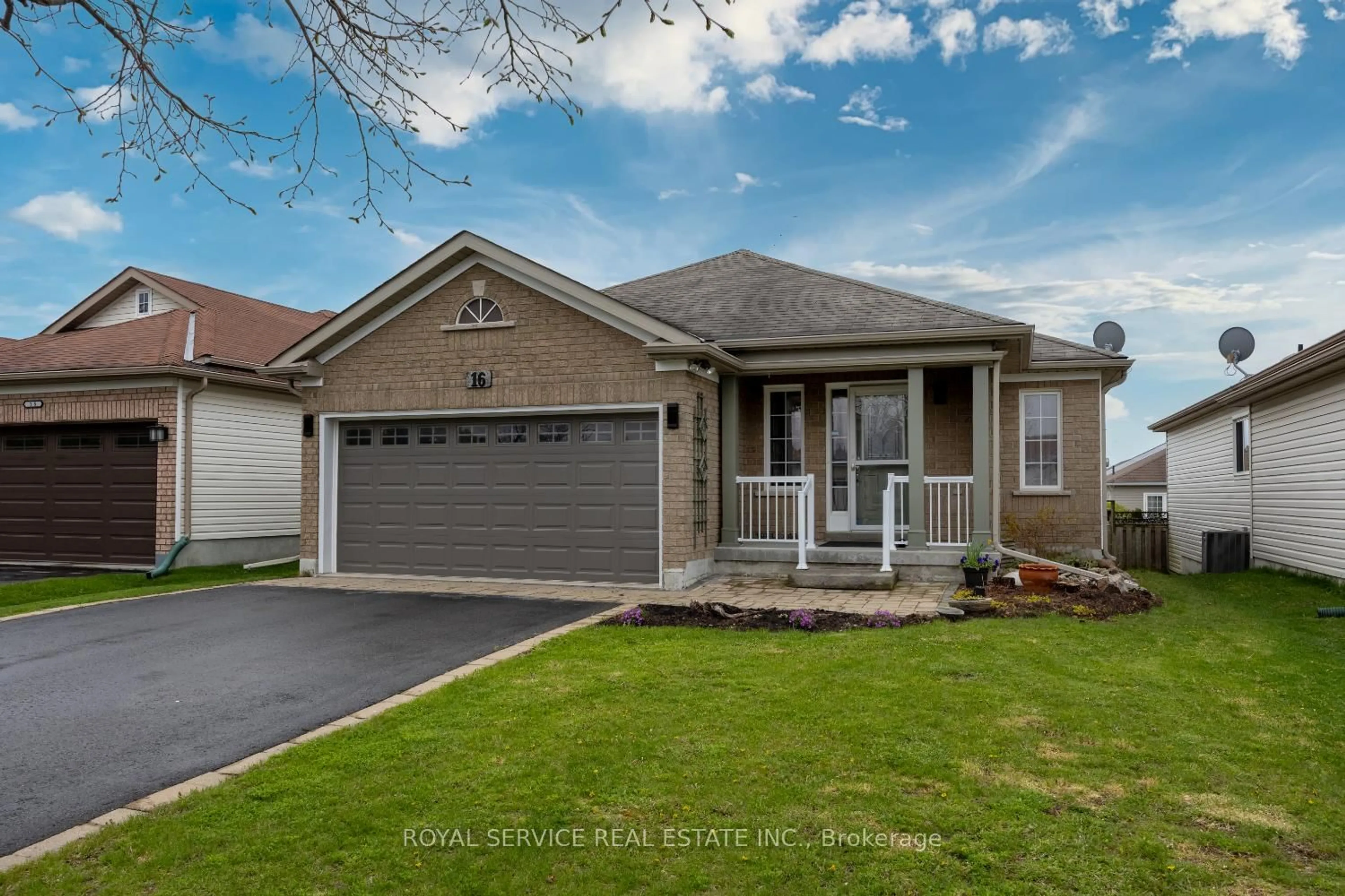 Home with brick exterior material, street for 16 Snell Crt, Port Hope Ontario L1A 0A6