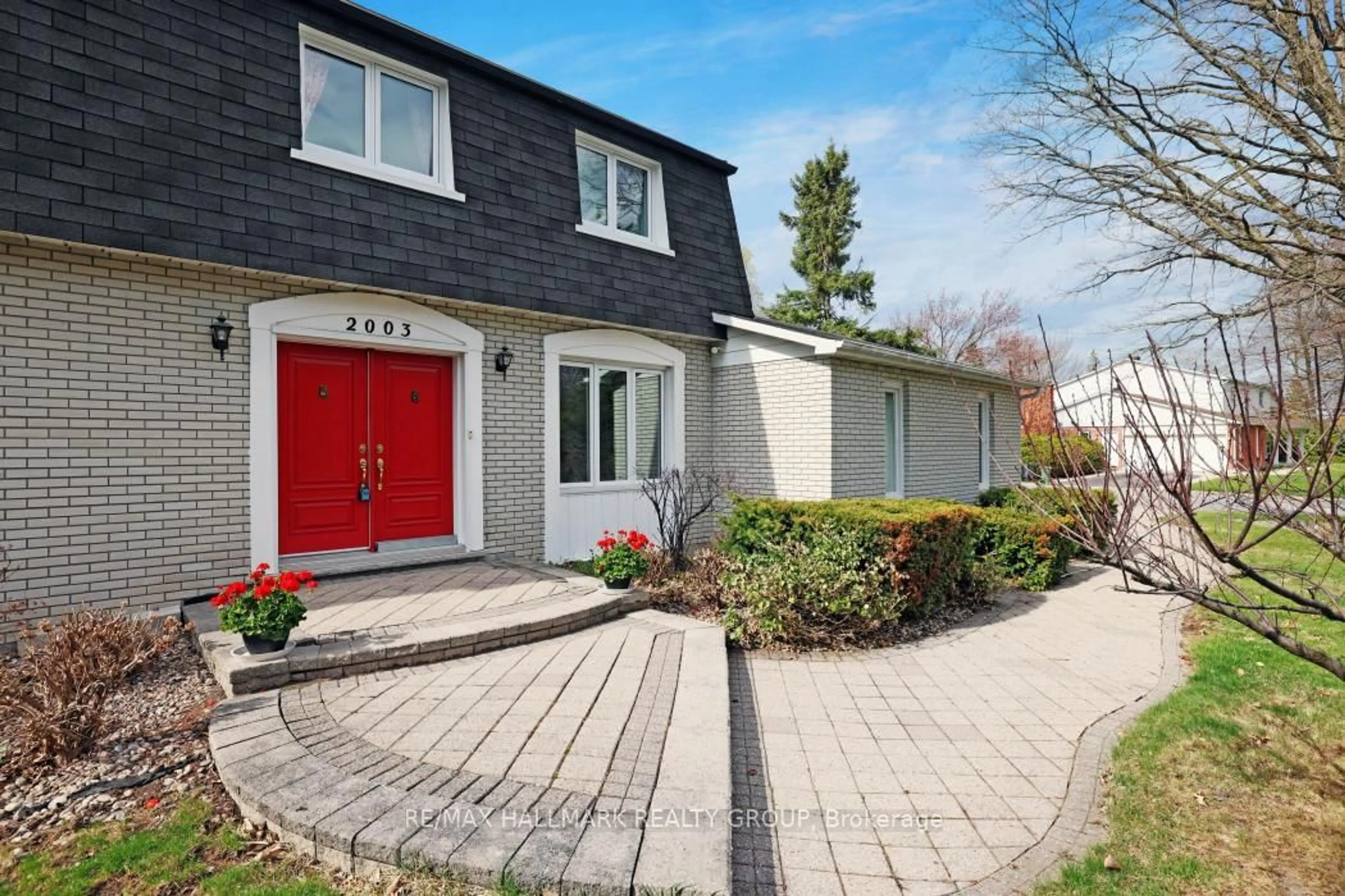 Home with brick exterior material, street for 2003 Hollybrook Cres, Ottawa Ontario K1J 7Y4