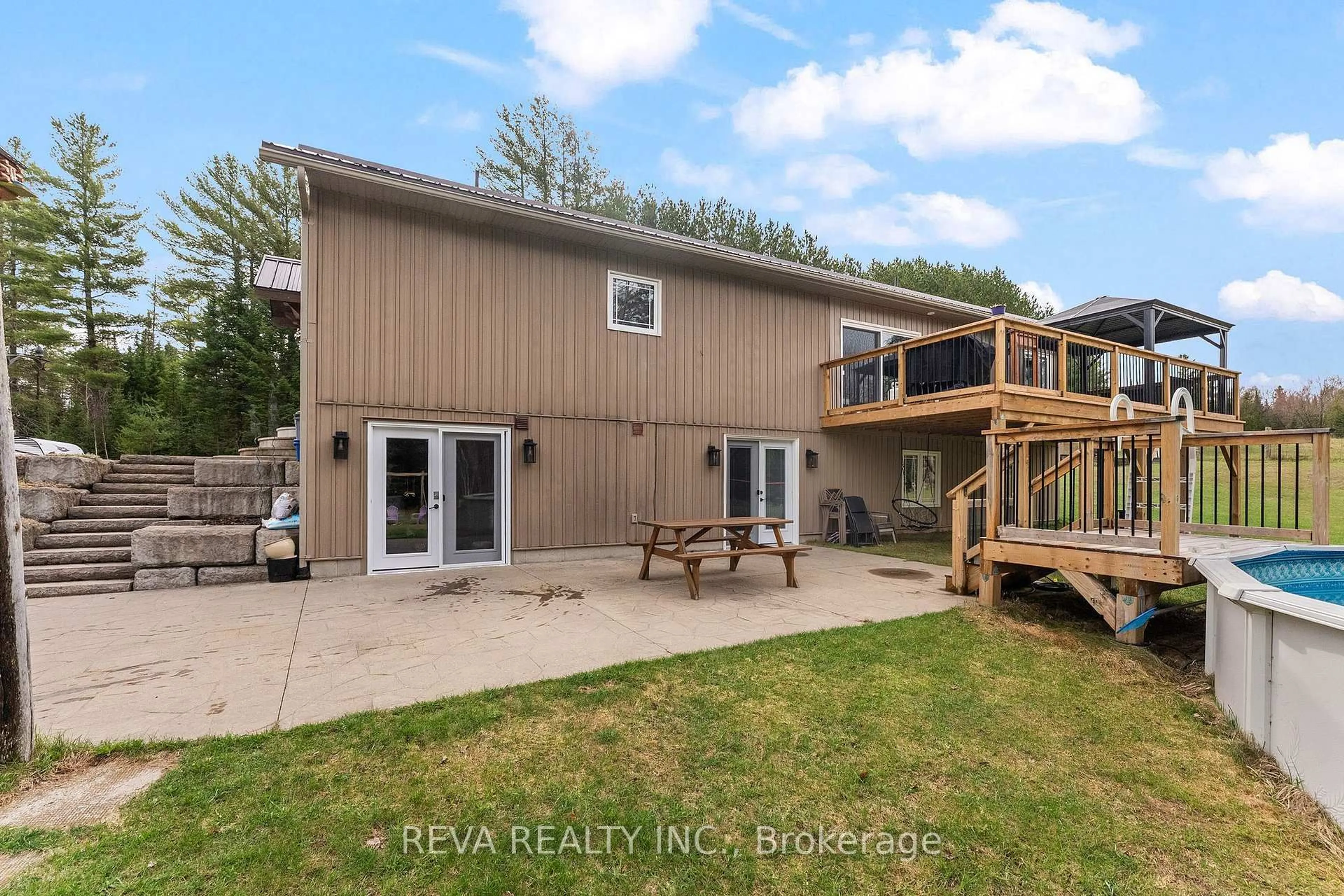 A pic from outside/outdoor area/front of a property/back of a property/a pic from drone, unknown for 32178 Highway 28, Bancroft Ontario K0L 1C0