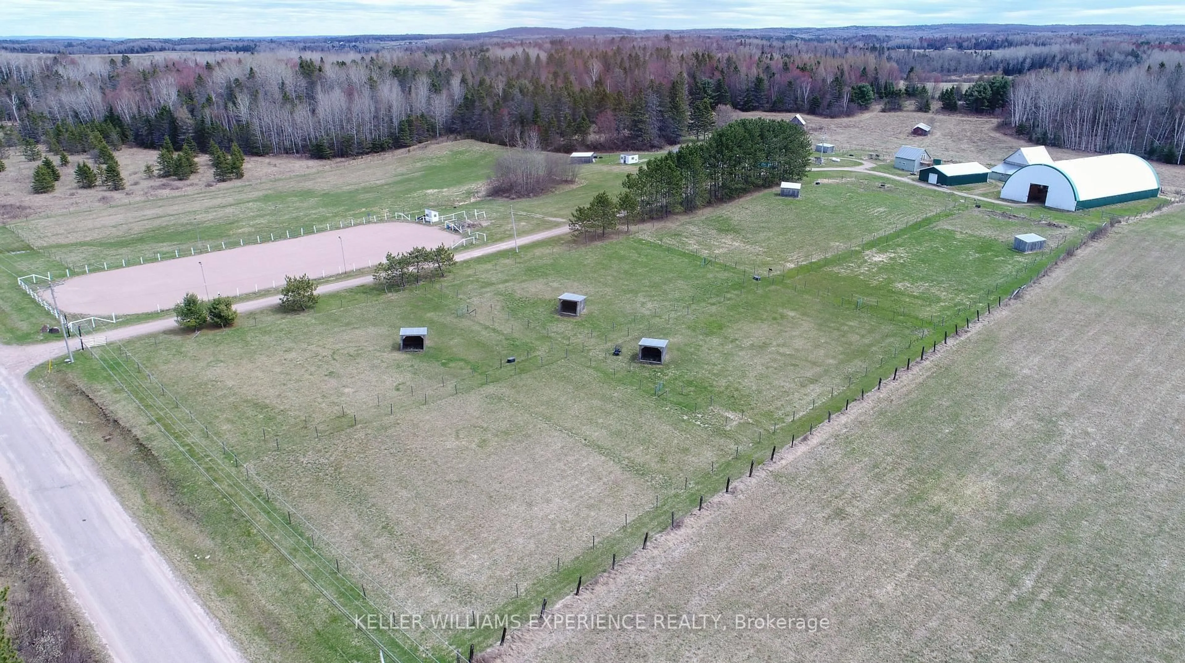 A pic from outside/outdoor area/front of a property/back of a property/a pic from drone, unknown for 744 Trunk Rd, Bonfield Ontario P0H 2E0