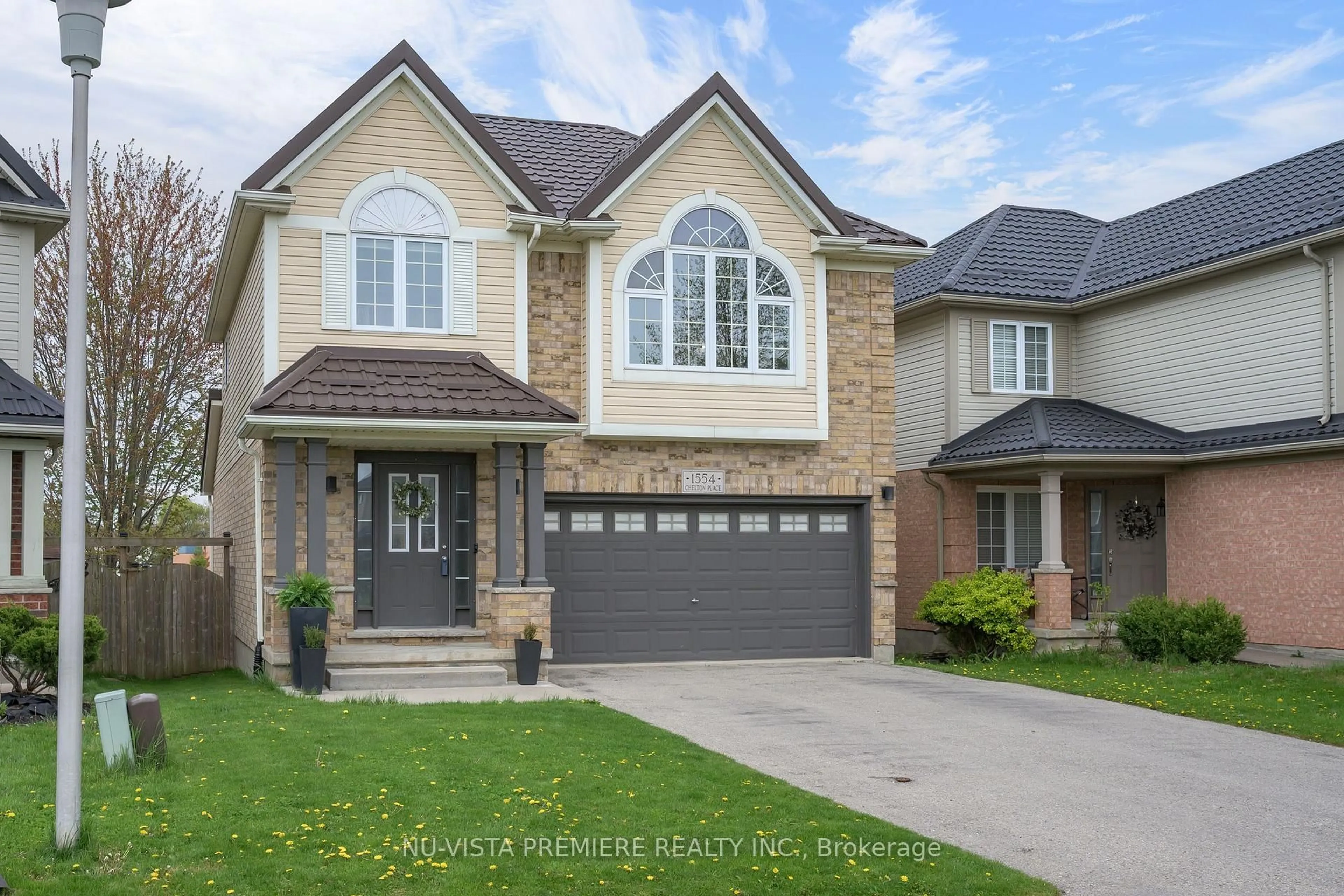 Home with brick exterior material, street for 1554 Chelton Pl, London South Ontario N6M 1M2