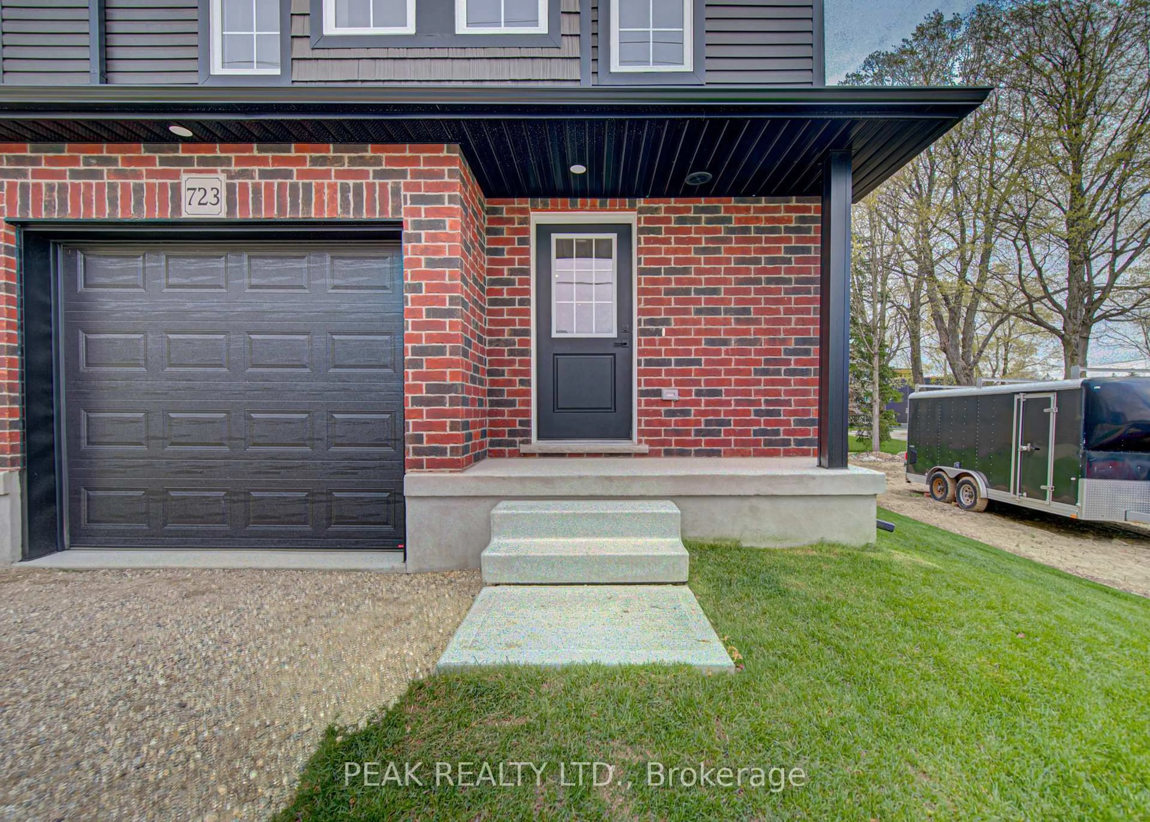 Home with brick exterior material, street for 723 Elma St, North Perth Ontario N4W 1W5