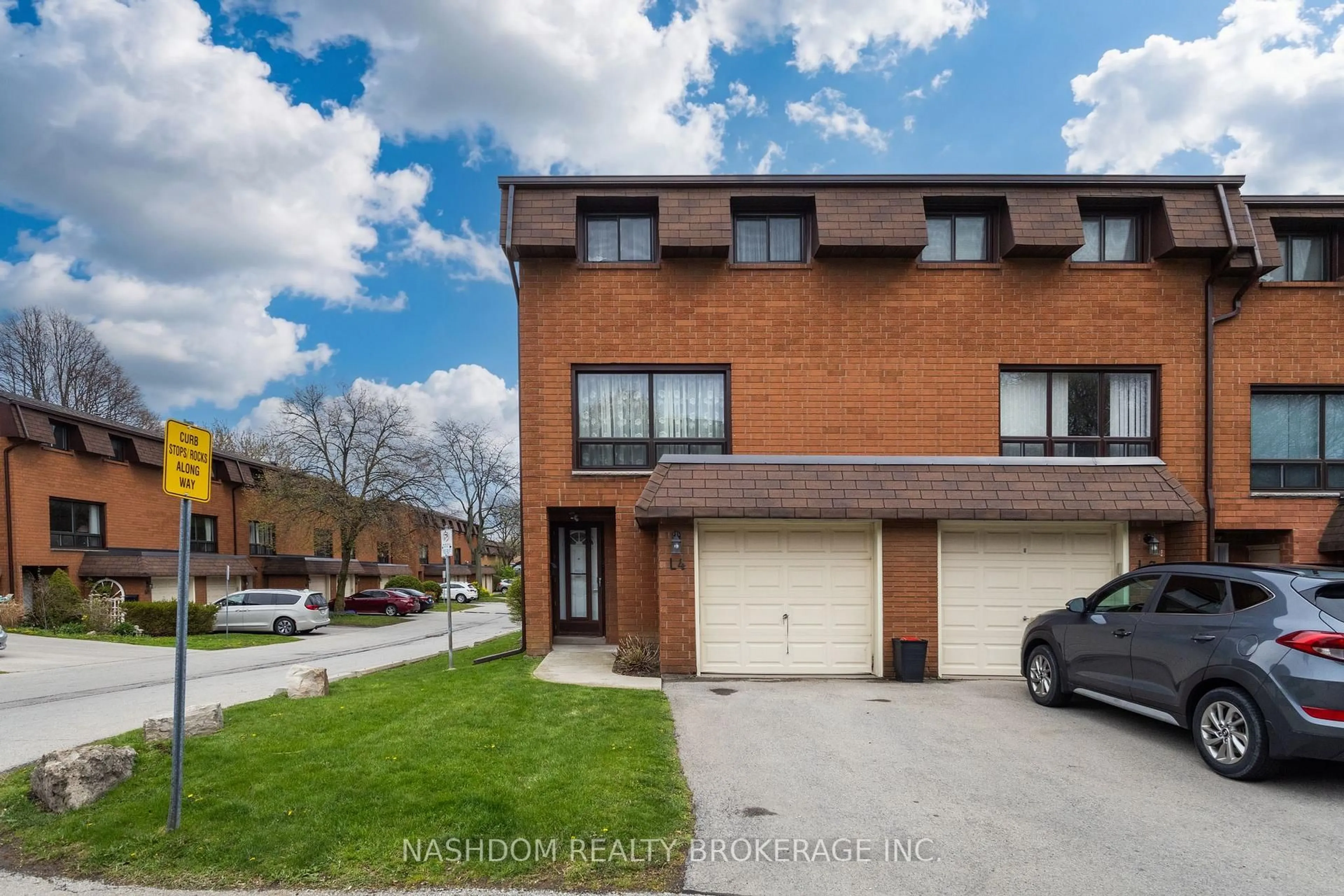 Home with brick exterior material, street for 444 Stone Church Rd #L4, Hamilton Ontario L9B 1R1