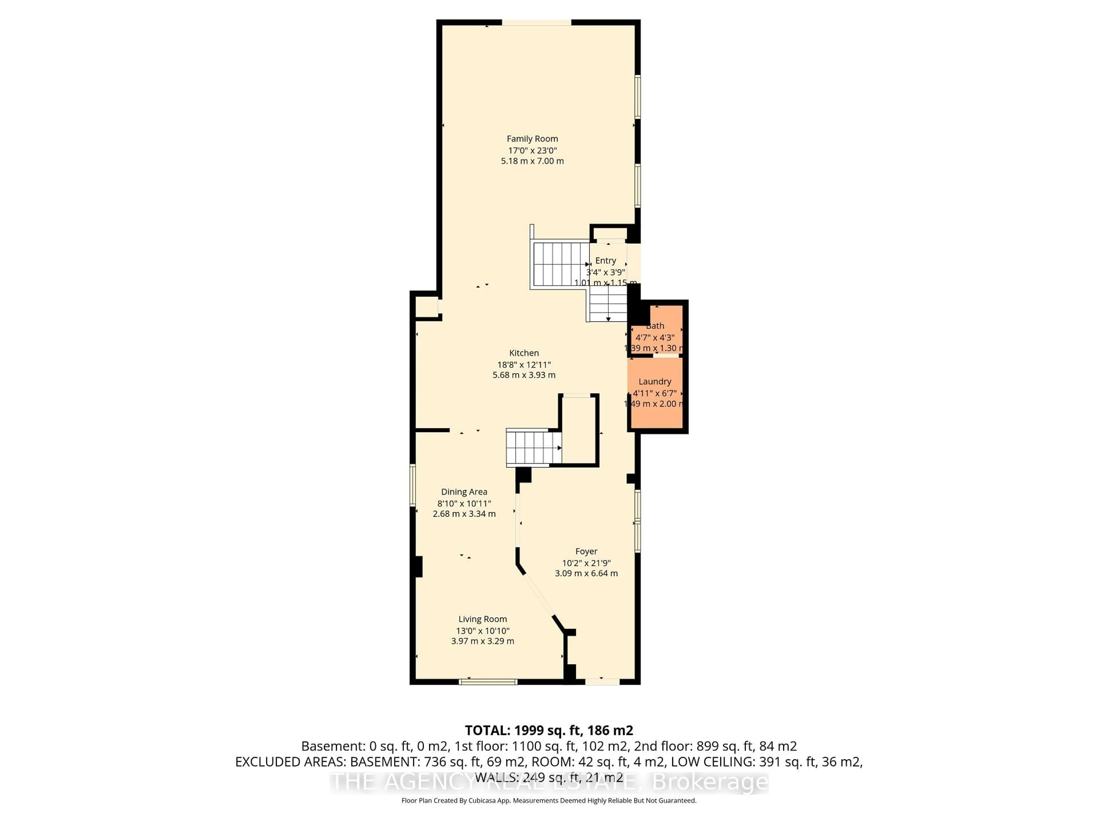 Floor plan for 73 Albion St, London North Ontario N6H 1Z1