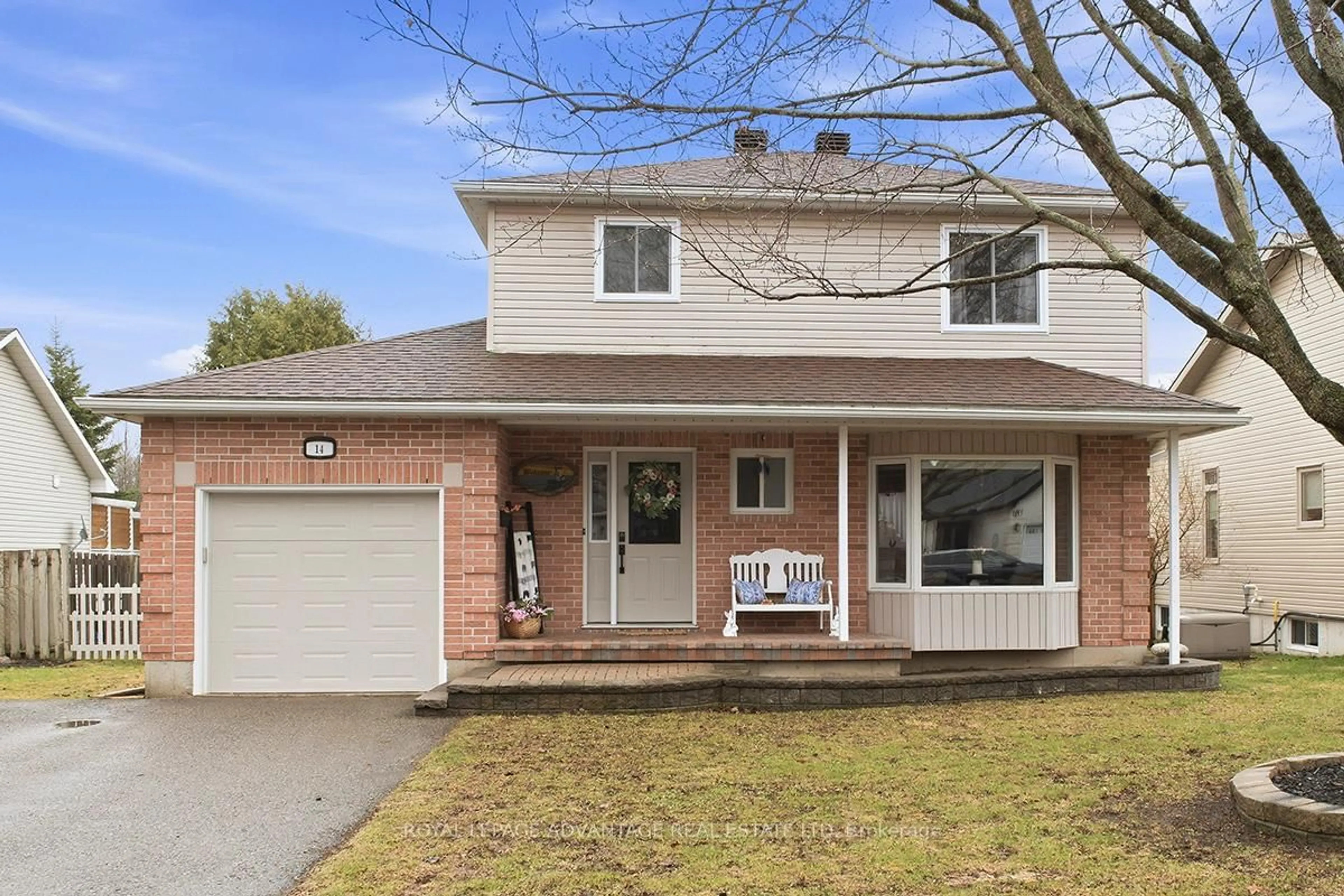 Home with brick exterior material, street for 14 Treelawn Blvd, Perth Ontario K7H 3L9