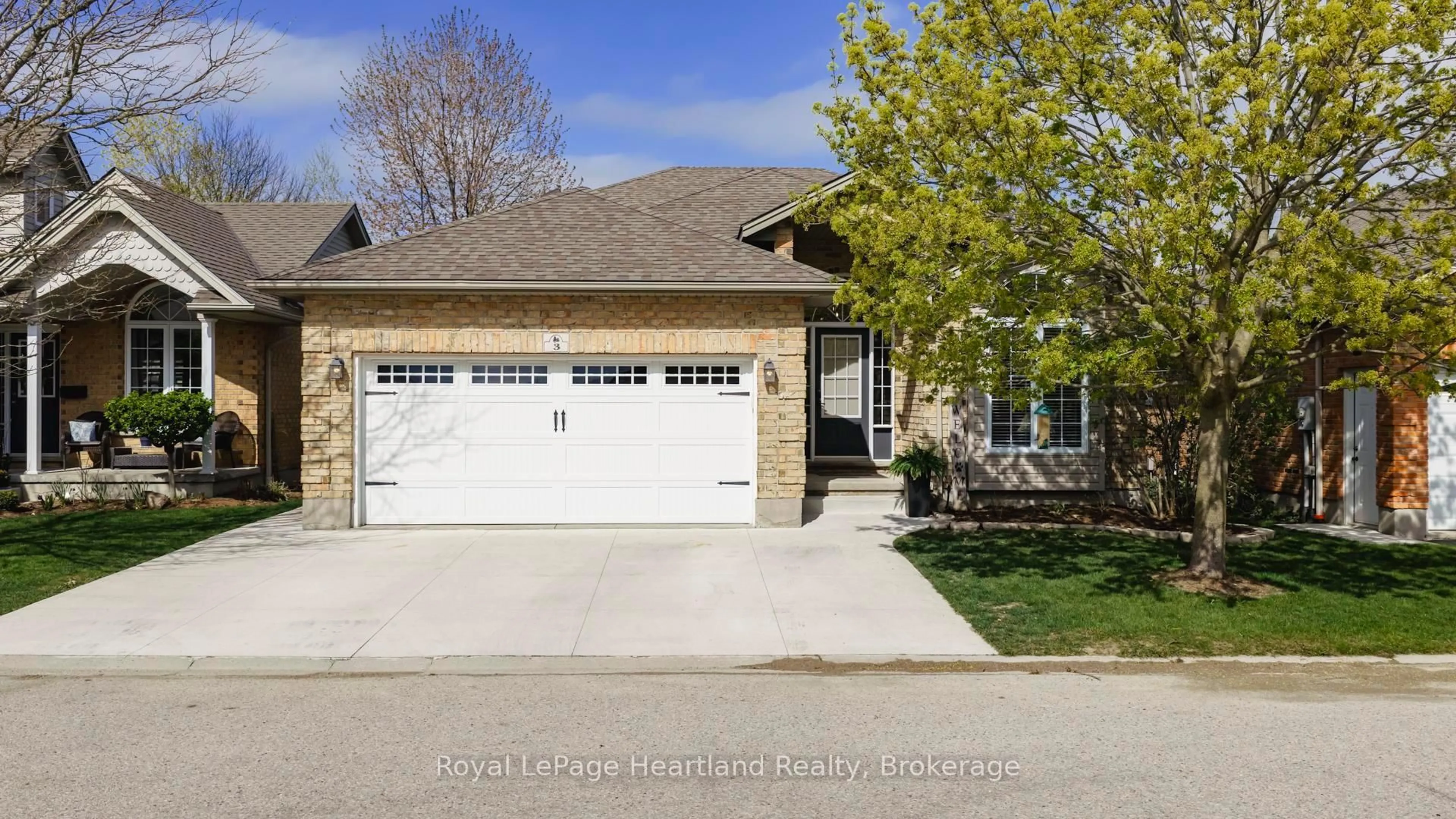 Home with brick exterior material, street for 3-59 Eagle Dr, Stratford Ontario N5A 7Z1