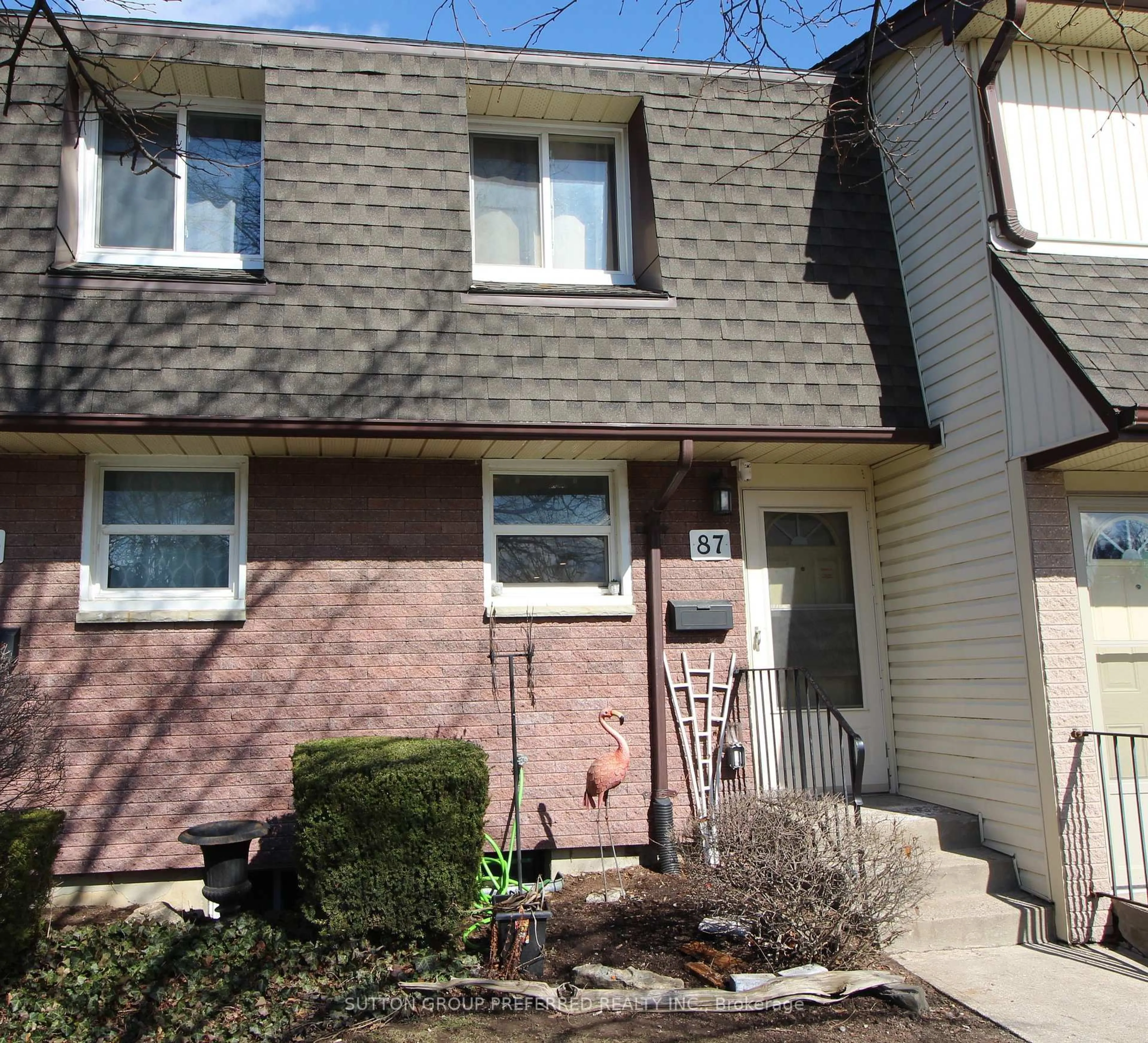 Home with brick exterior material, street for 1919 Trafalgar St #87, London East Ontario N5V 1A1