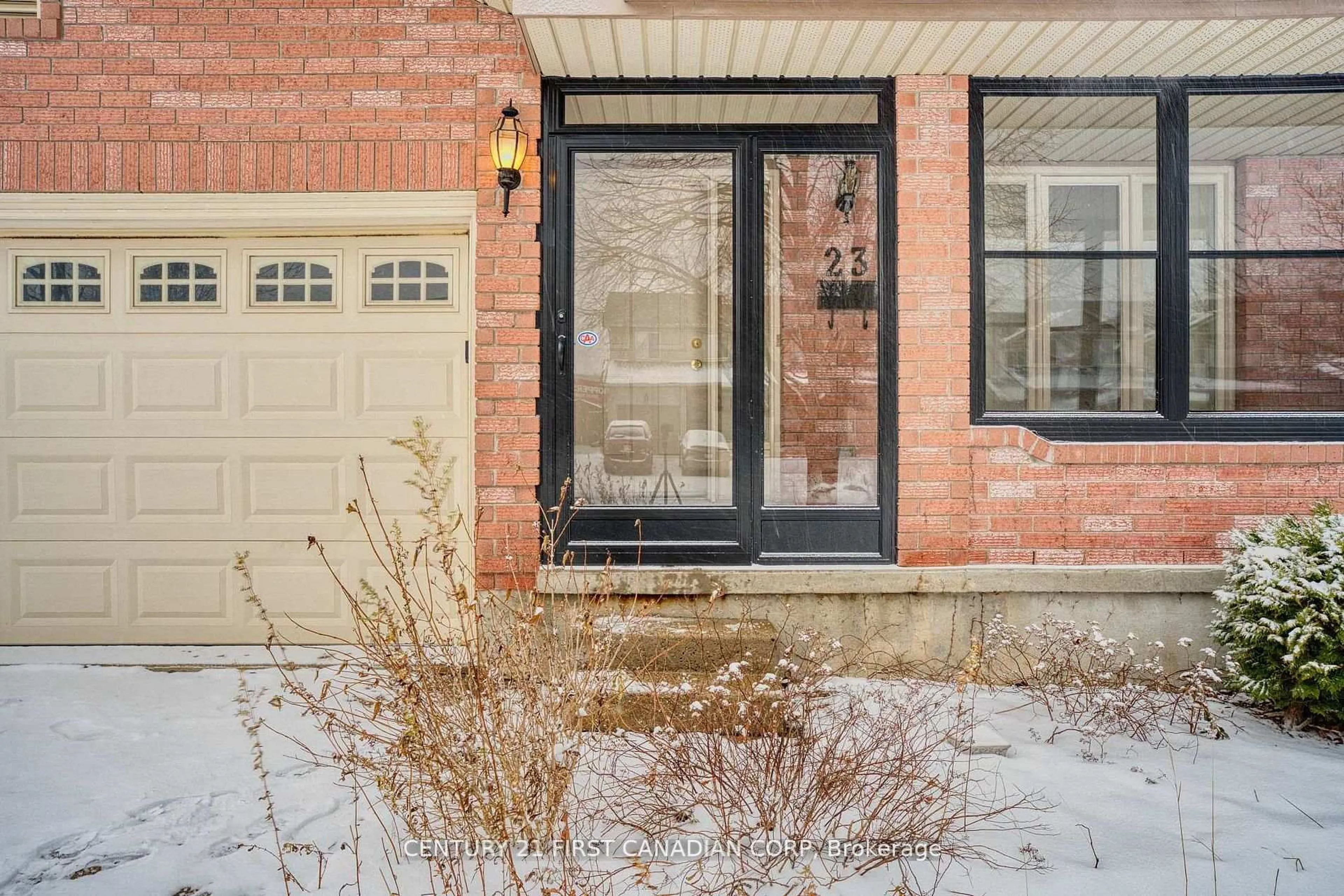 Home with brick exterior material, street for 23 Josselyn Dr, London South Ontario N6E 3S6