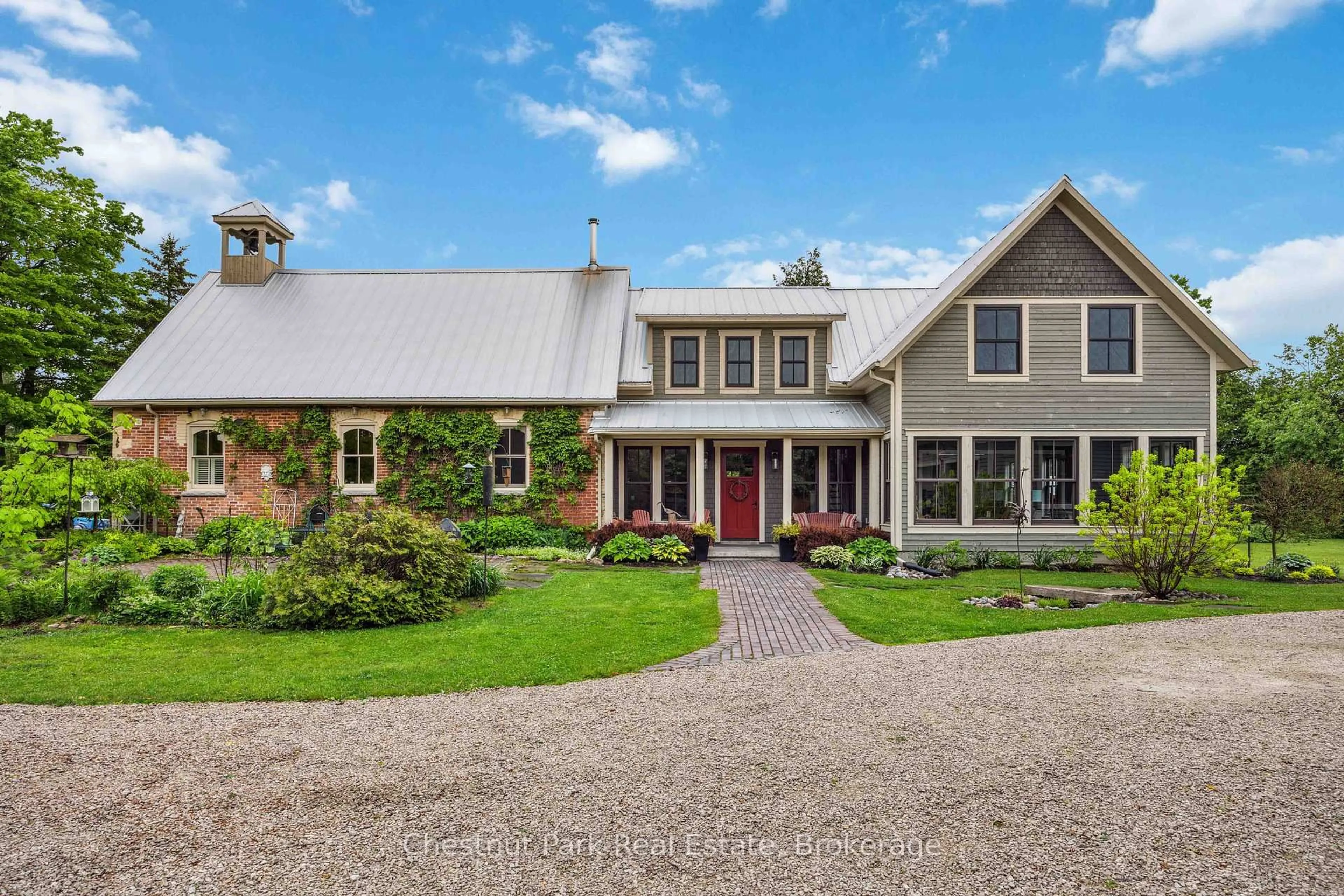 Home with brick exterior material, street for 553763 Road 55, Grey Highlands Ontario N0C 1J0