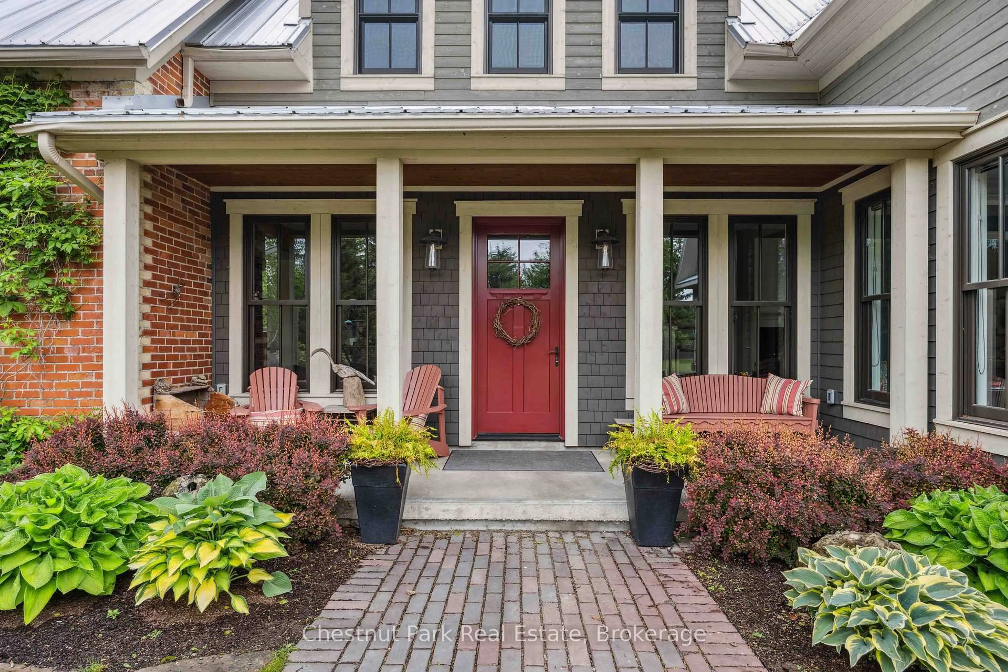 Home with brick exterior material, street for 553763 Road 55, Grey Highlands Ontario N0C 1J0