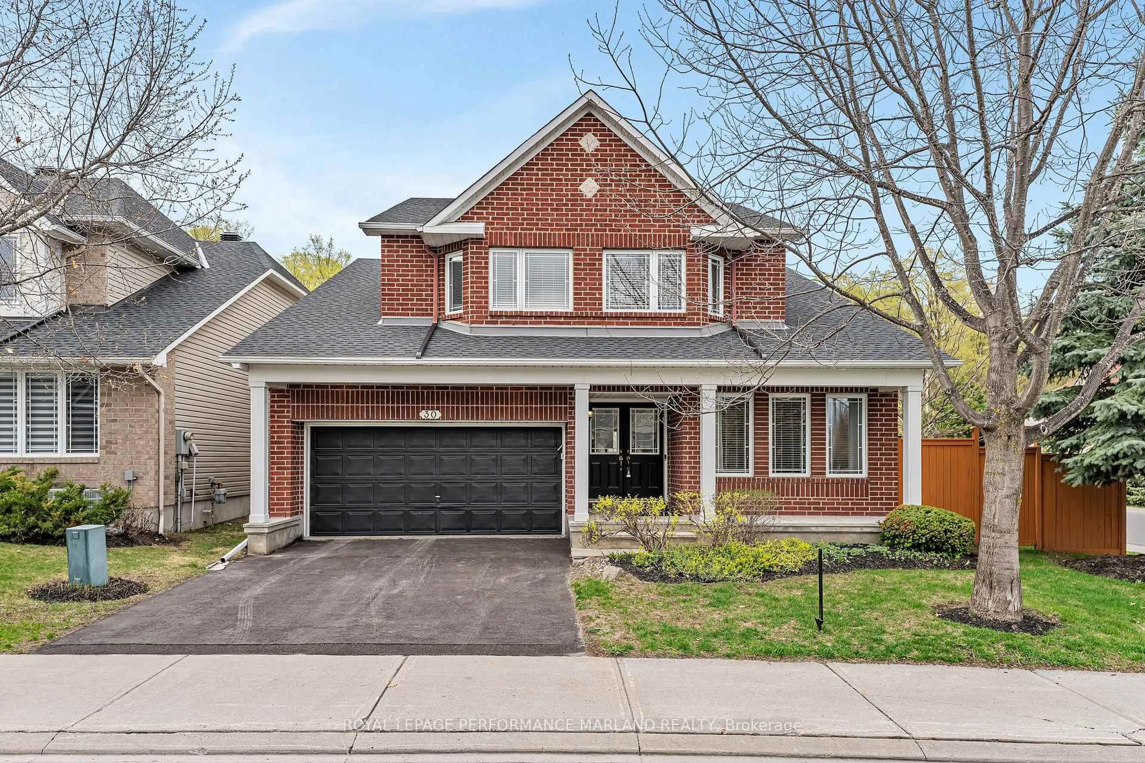 Home with brick exterior material, street for 30 Yorkwood Pl, Ottawa Ontario K2G 6Z6