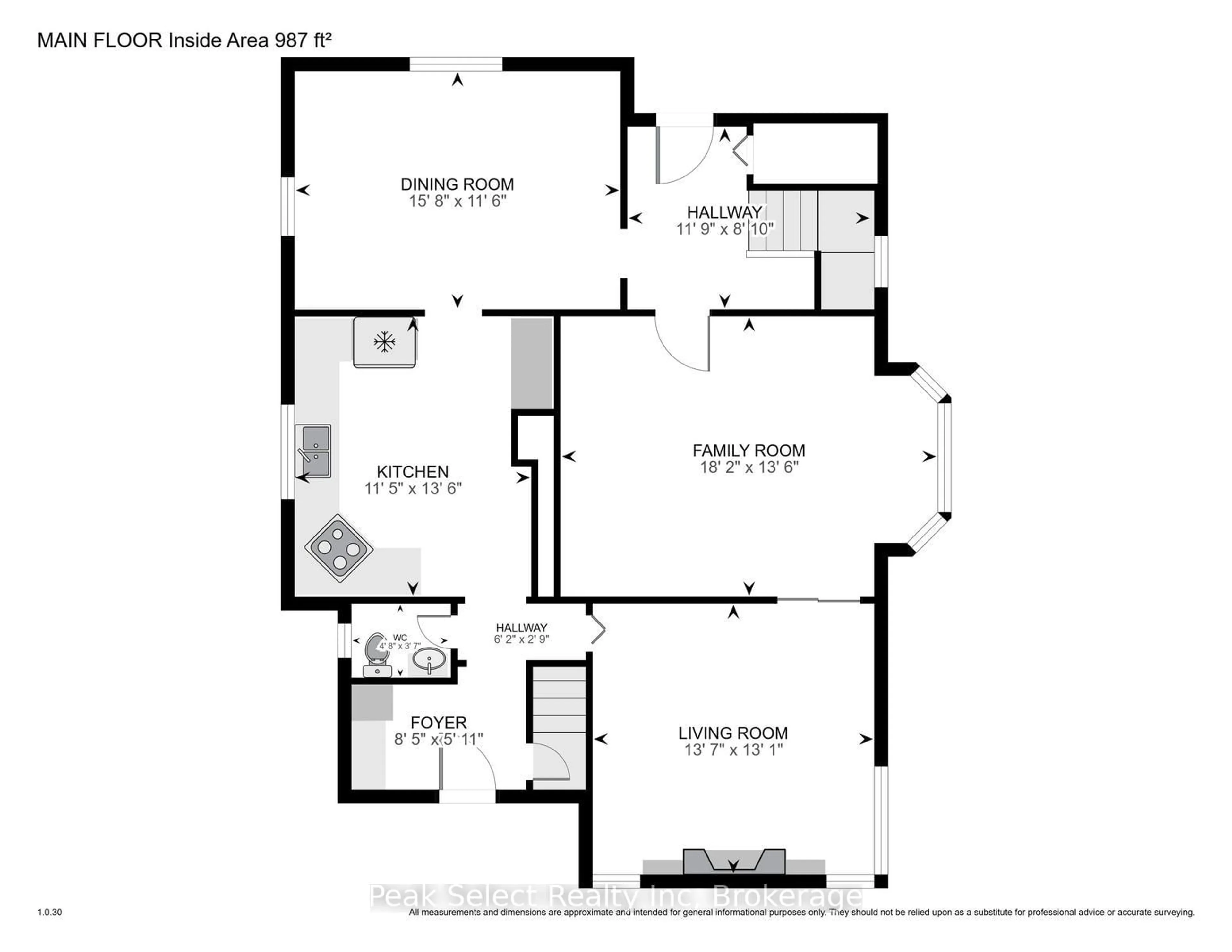 Floor plan for 229 Station St, St. Marys Ontario N4X 1A8