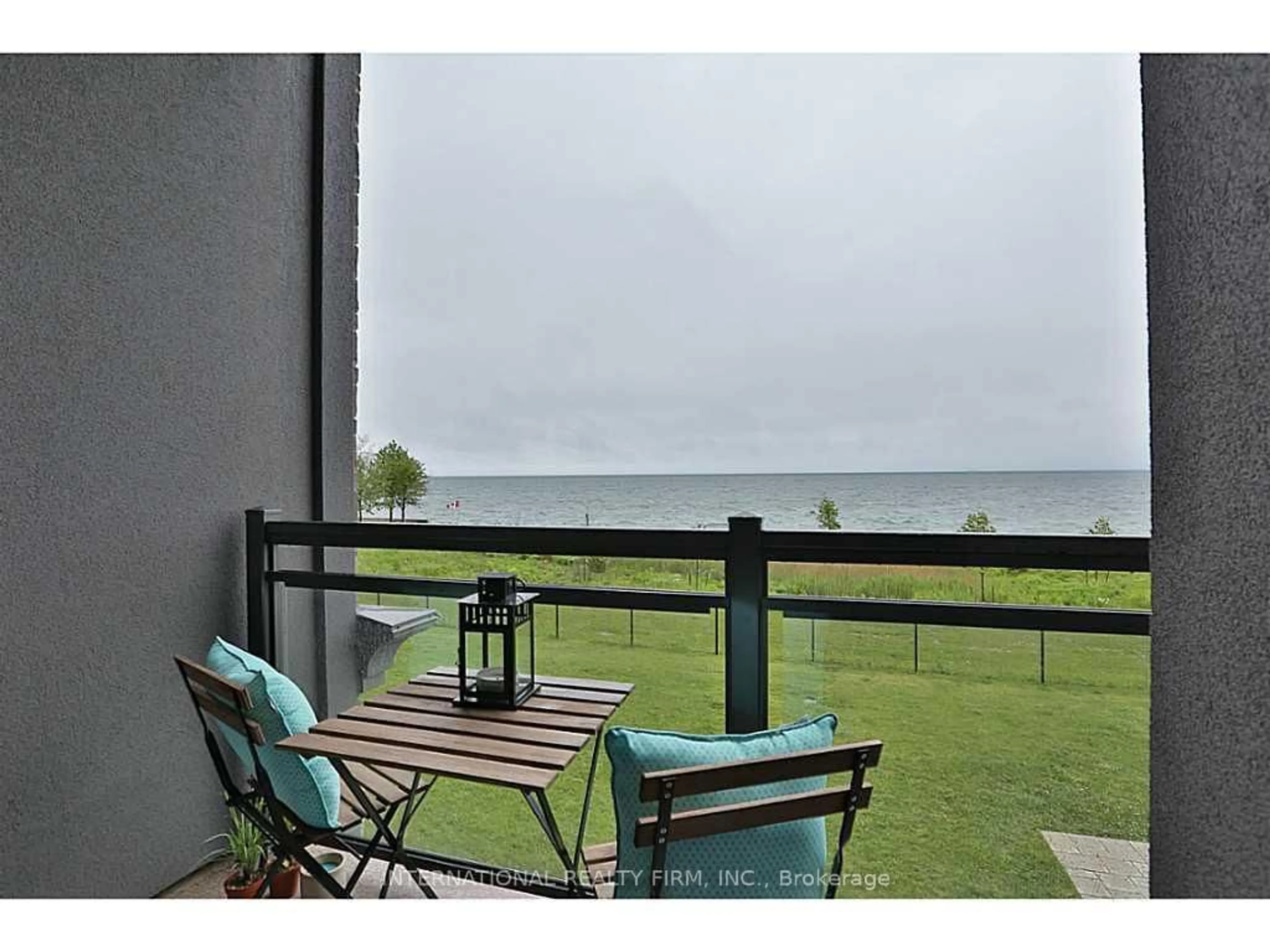 Balcony in the apartment, water/lake/river/ocean view for 35 Southshore Cres #233, Hamilton Ontario L8E 0J2