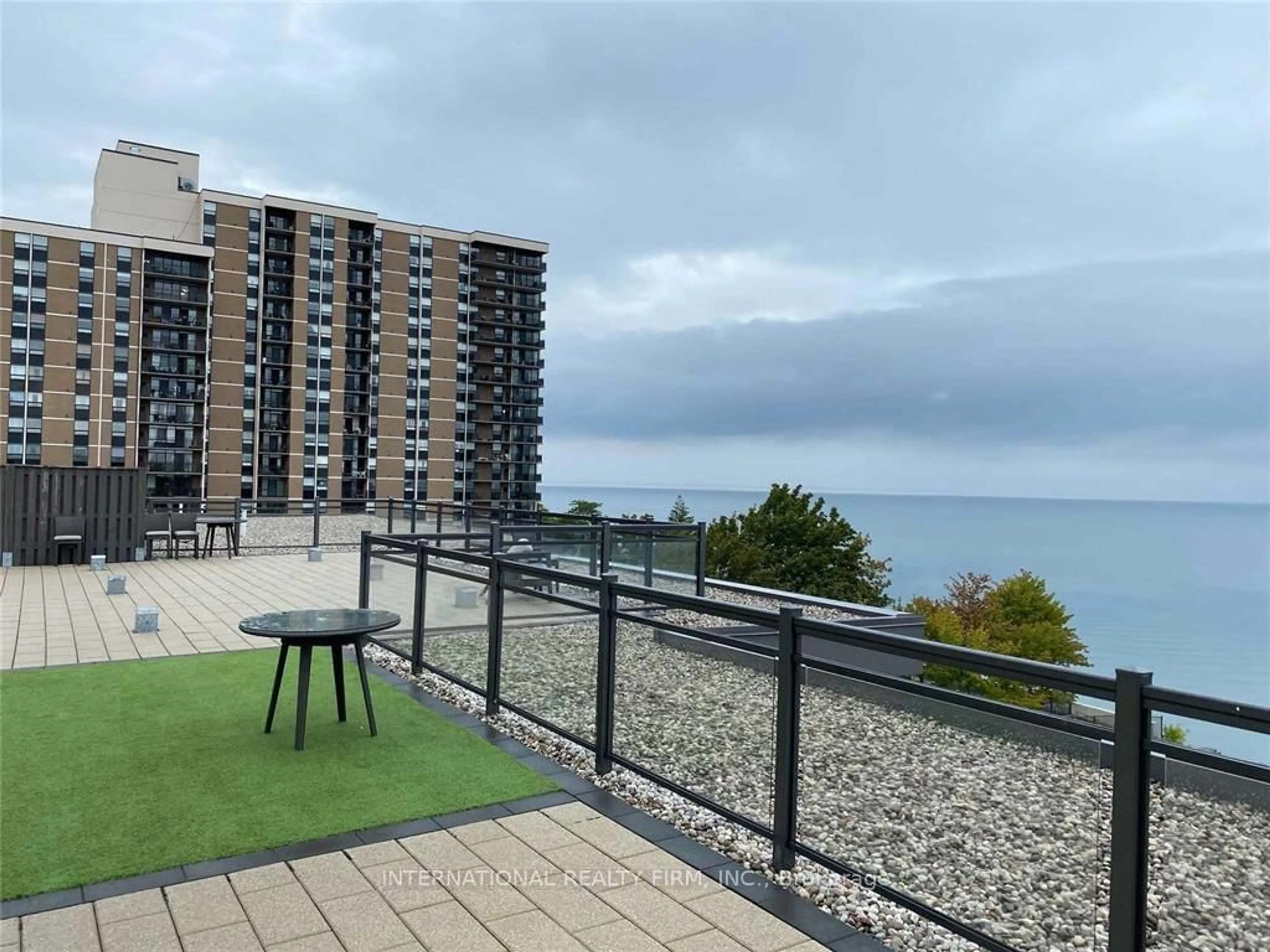 Balcony in the apartment, water/lake/river/ocean view for 35 Southshore Cres #233, Hamilton Ontario L8E 0J2