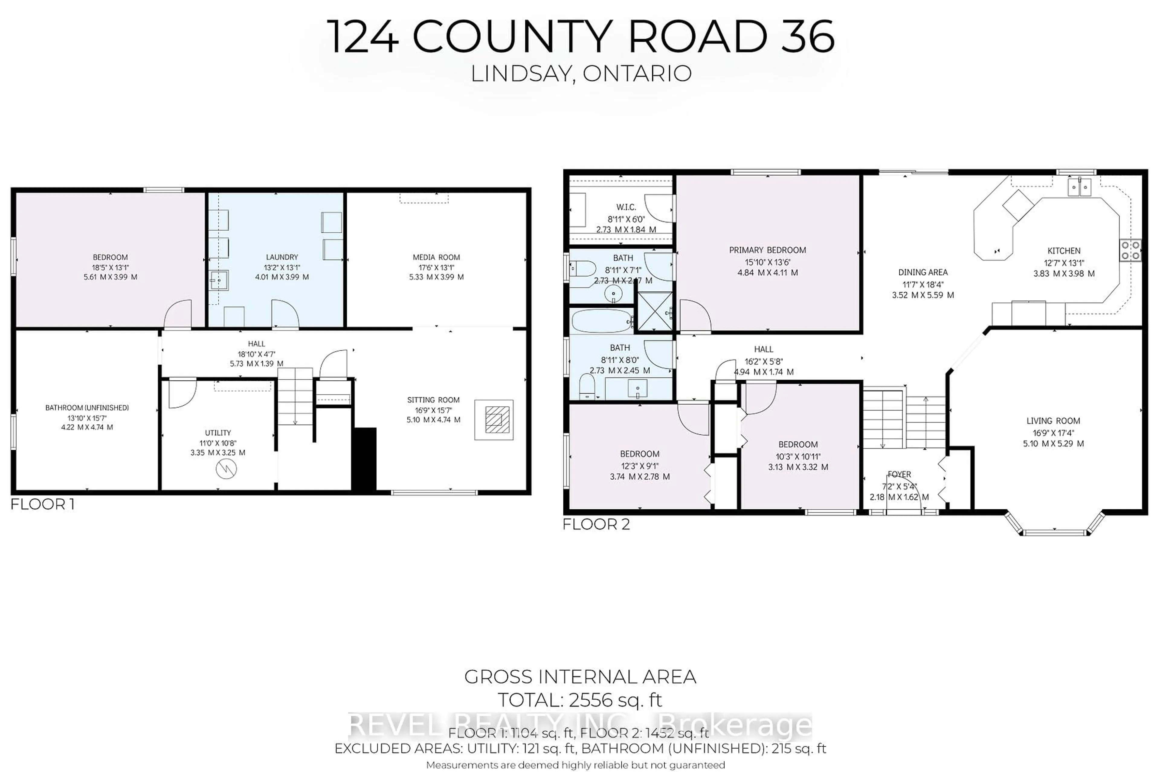 Floor plan for 124 Highway 36, Kawartha Lakes Ontario K9V 4R4