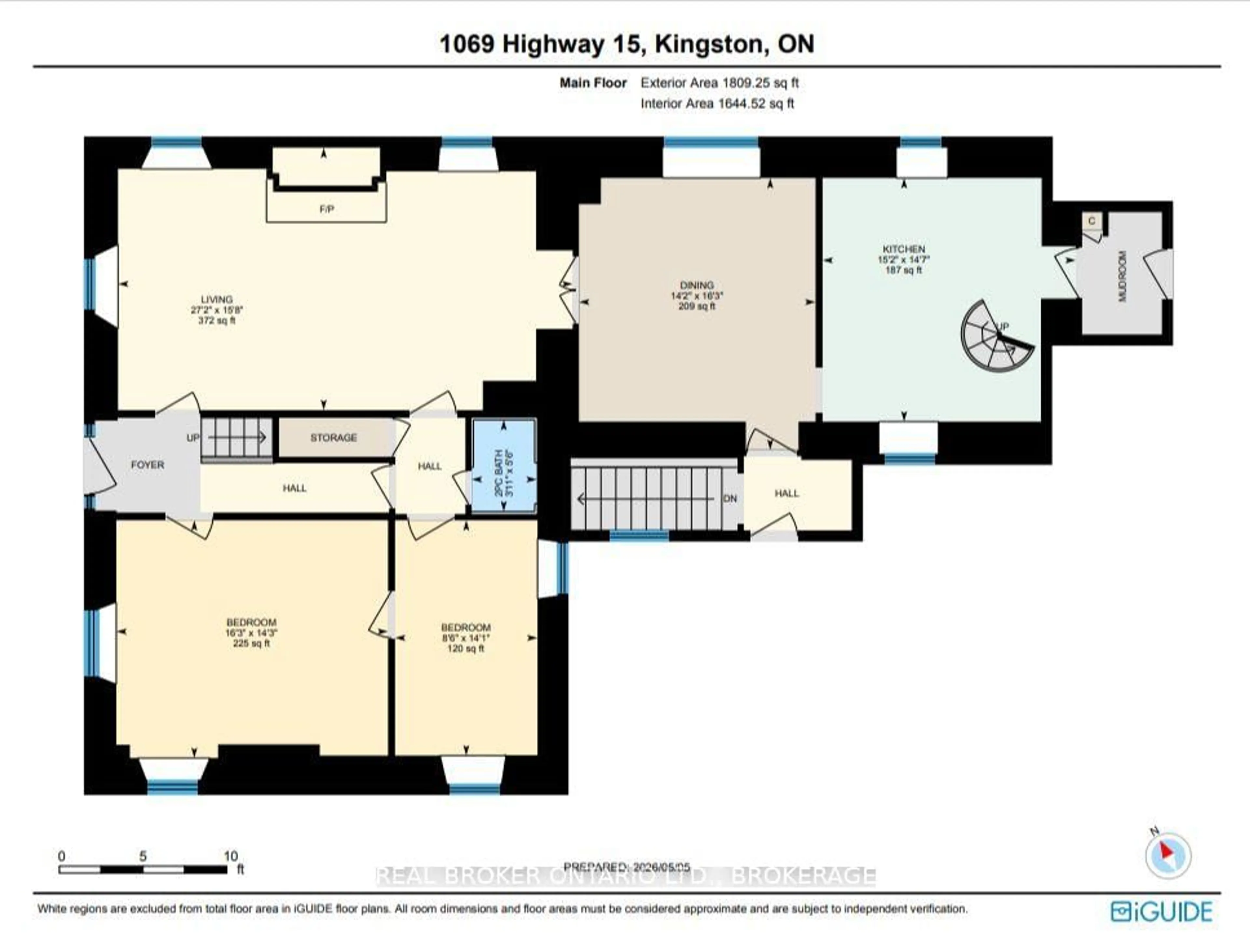 Floor plan for 36 ROSE ABBEY Dr, Kingston Ontario K7K 6W1