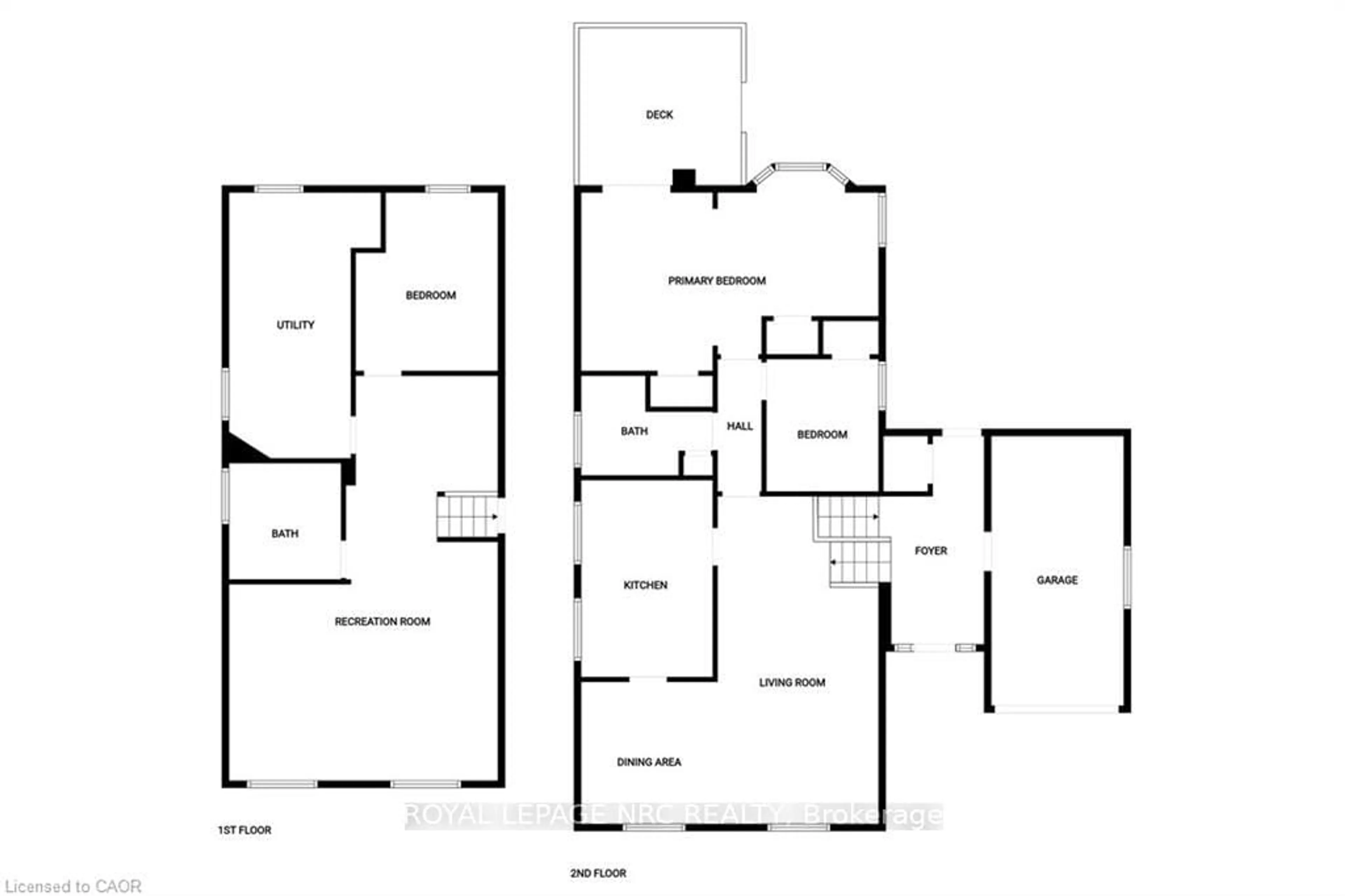 Floor plan for 34 Oswego Park Rd, Haldimand Ontario N1A 2W2