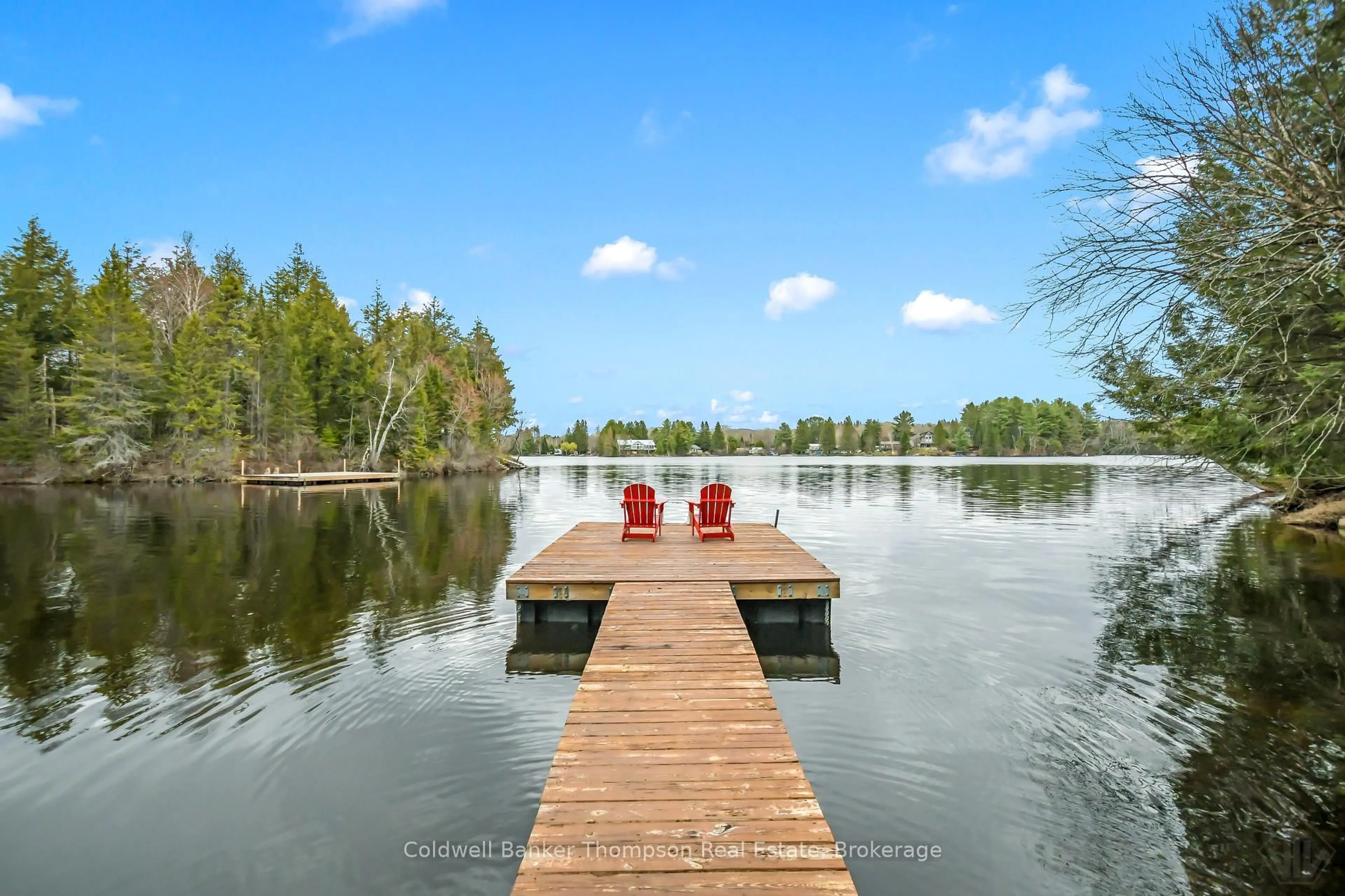 Patio, water/lake/river/ocean view for 390 Pine Grove Rd, Perry Ontario P0A 1J0