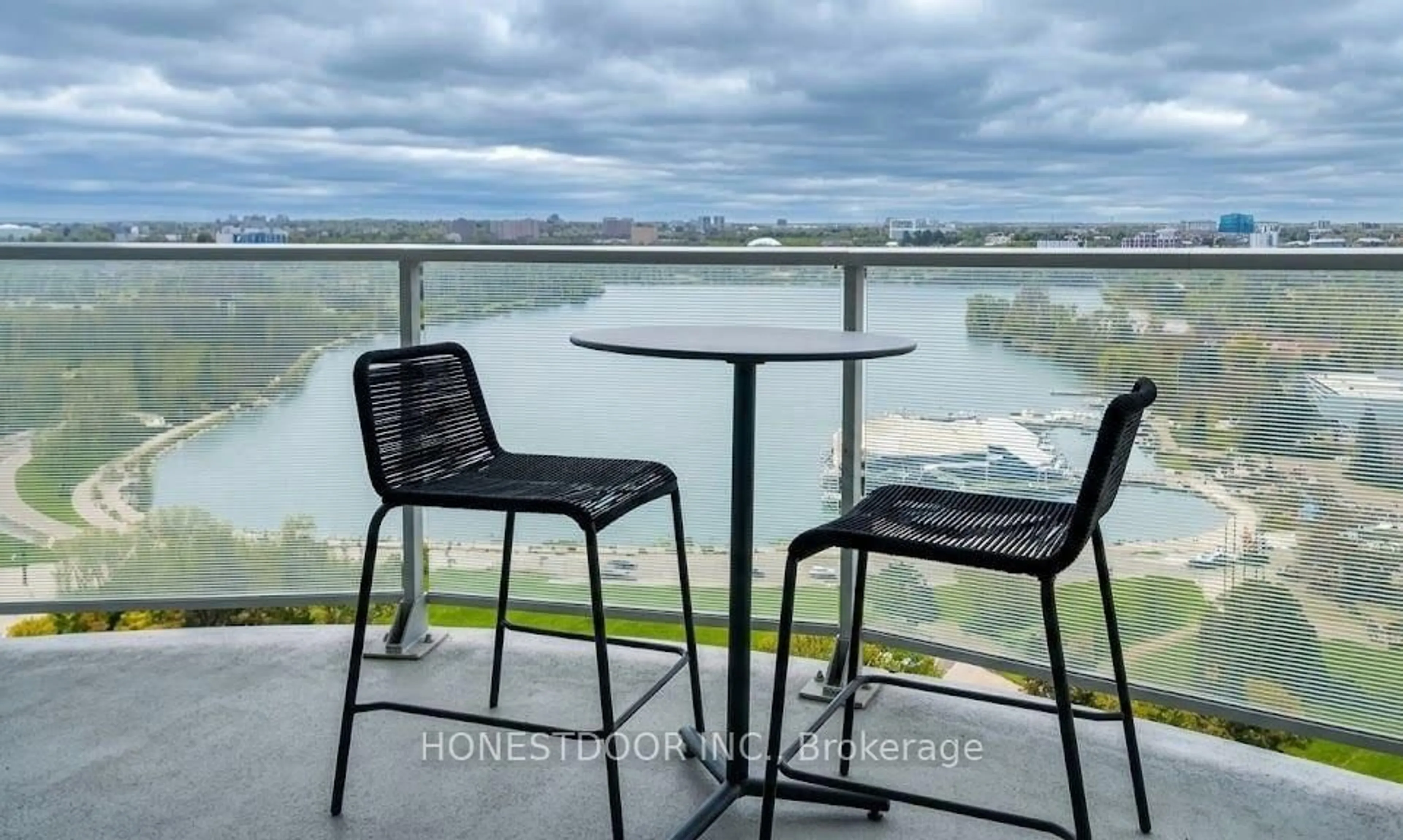 Patio, water/lake/river/ocean view for 805 Carling Ave #1704, Ottawa Ontario K1S 5W9