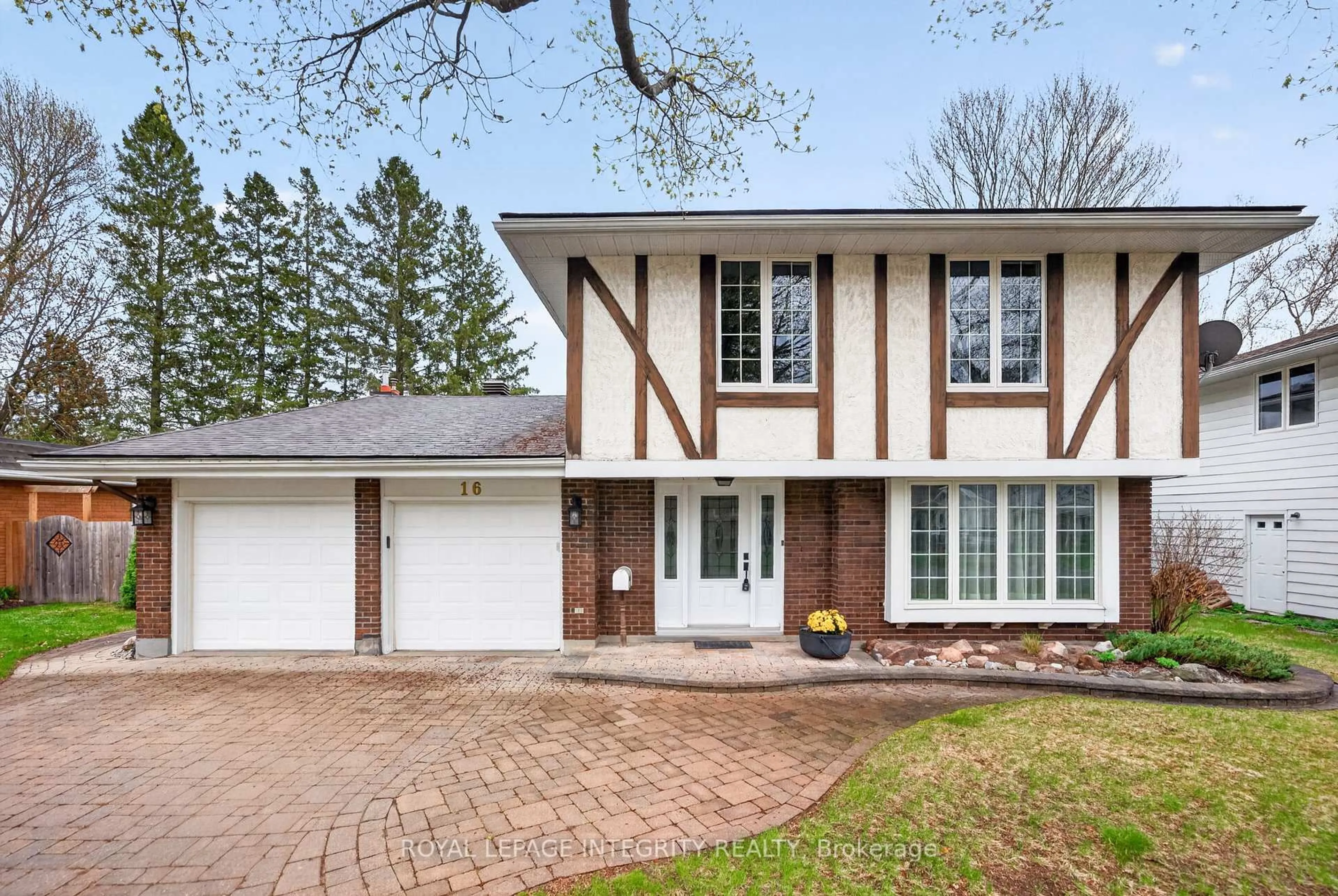 Home with brick exterior material, street for 16 Ancona Cres, Ottawa Ontario K2G 0N8