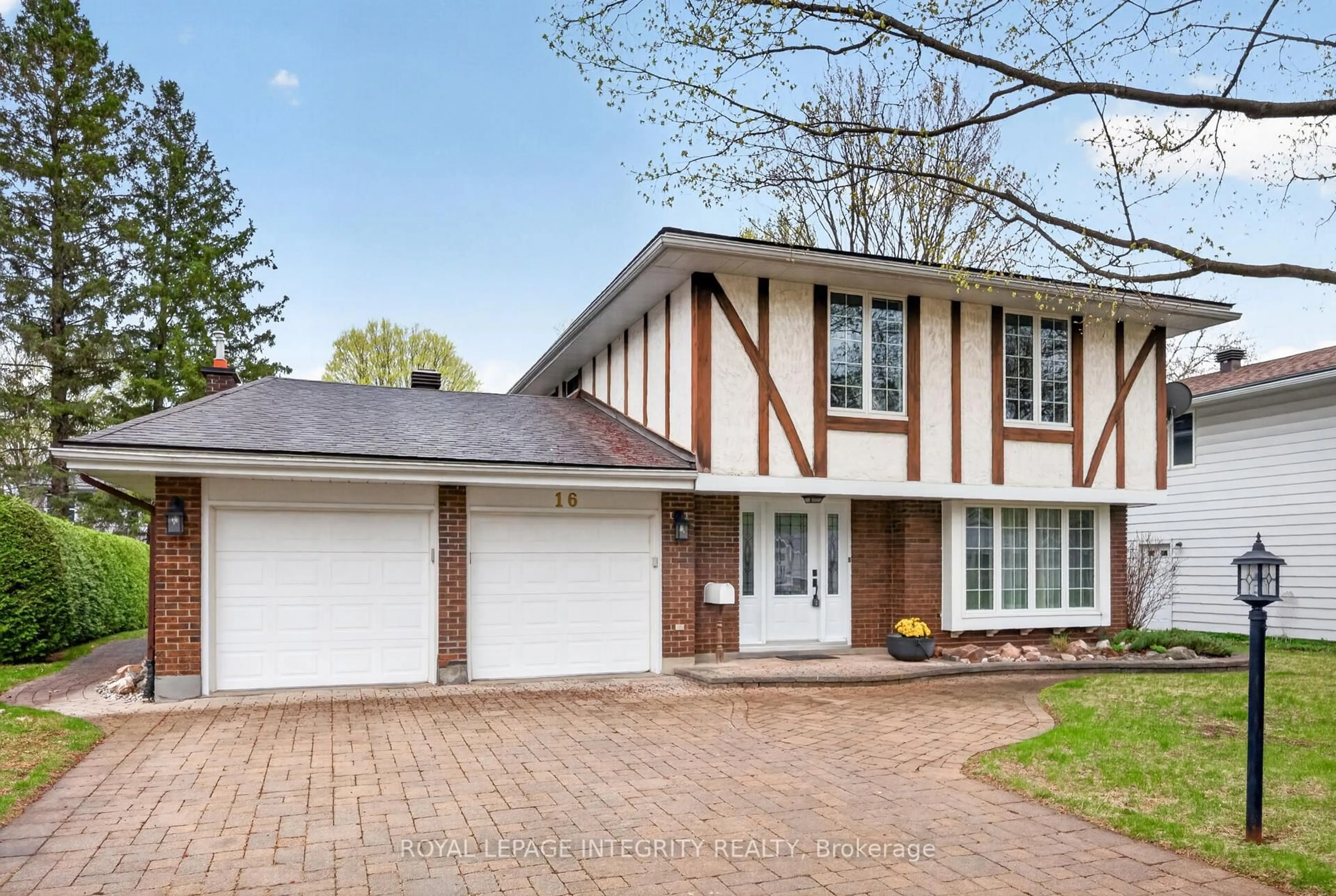 Home with brick exterior material, street for 16 Ancona Cres, Ottawa Ontario K2G 0N8
