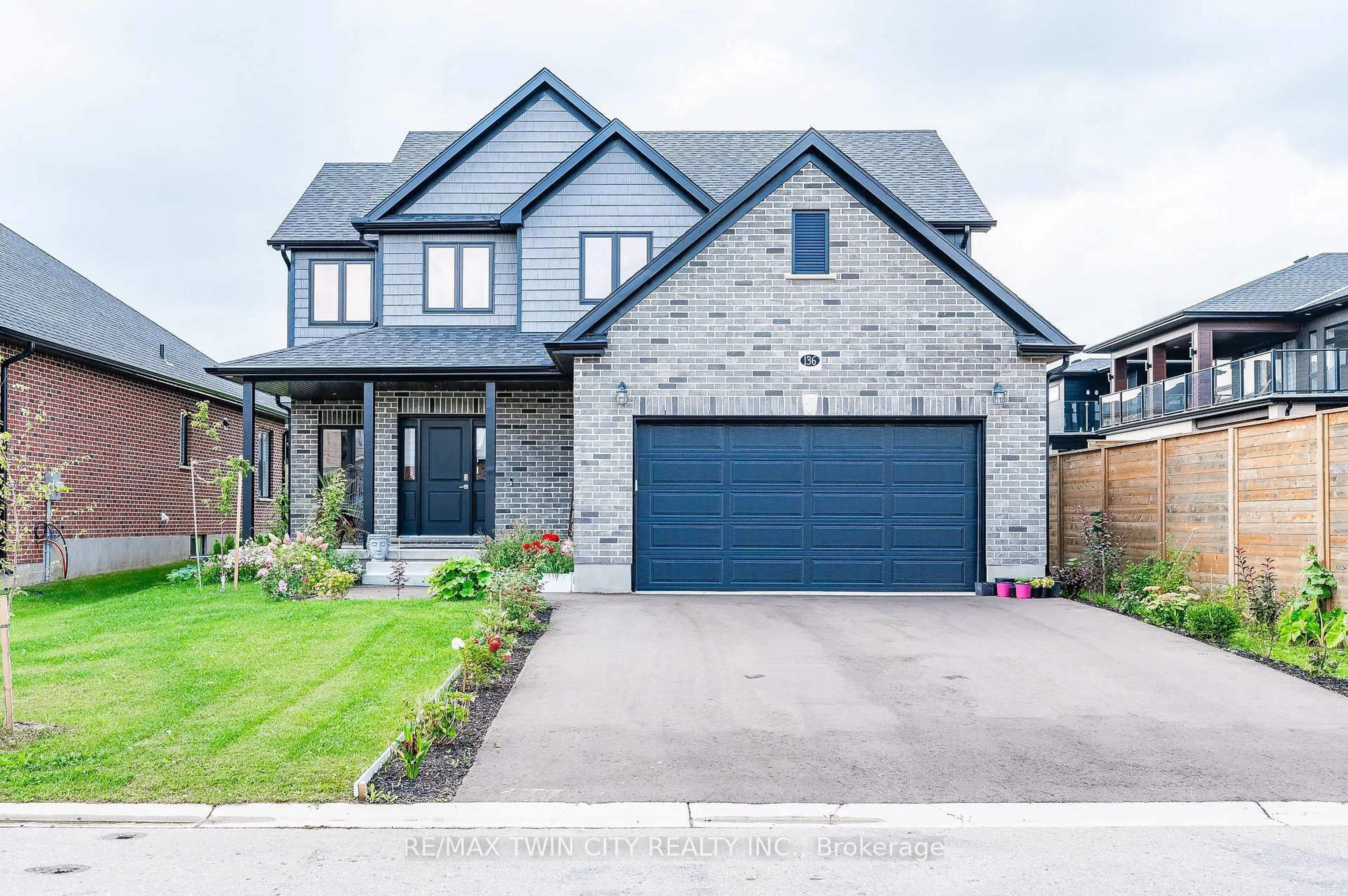 Home with brick exterior material, street for 136 Village Rd, Wellesley Ontario N0B 2T0