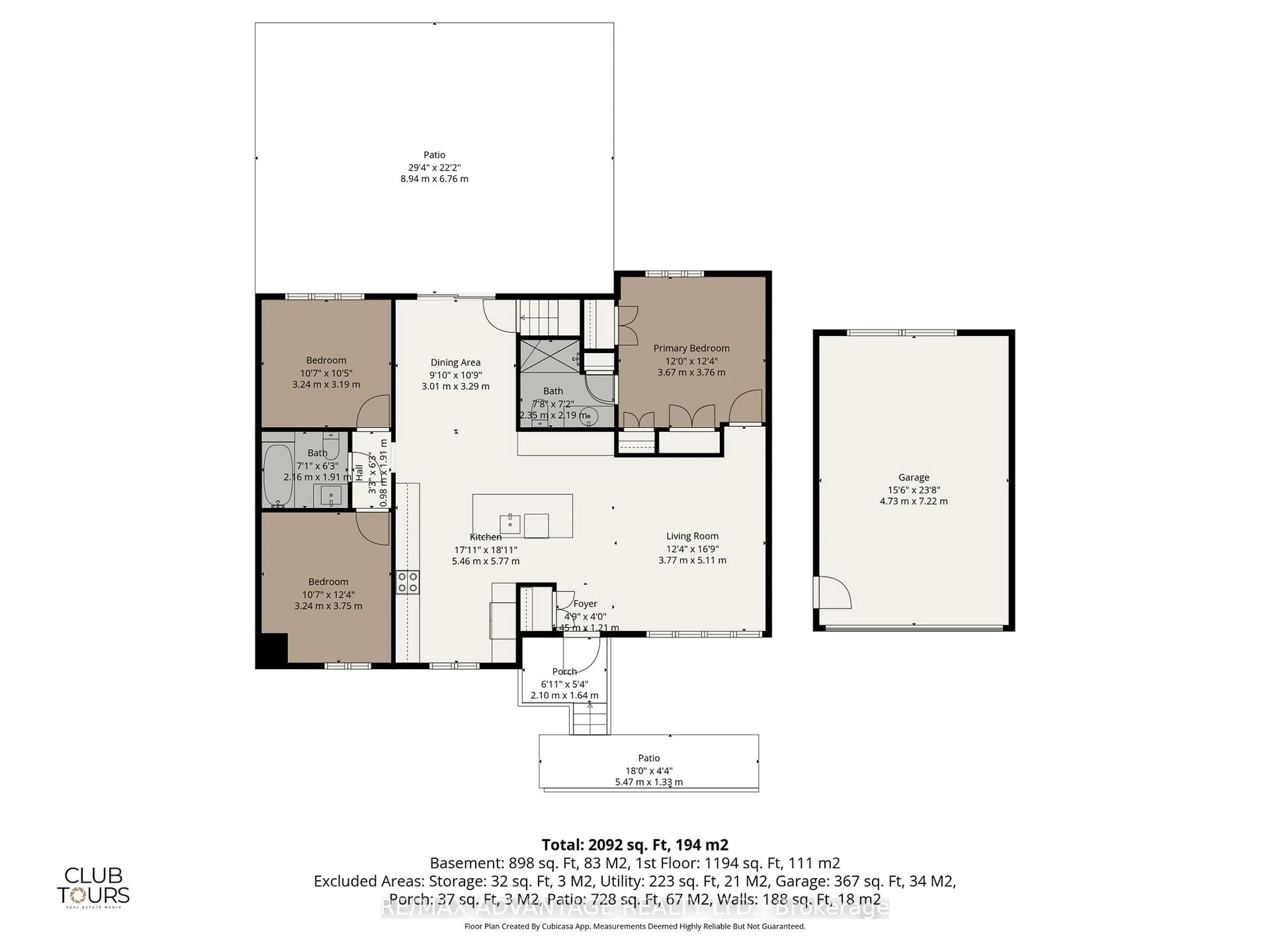 Floor plan for 937 Luxton Dr, London North Ontario N6H 3E1
