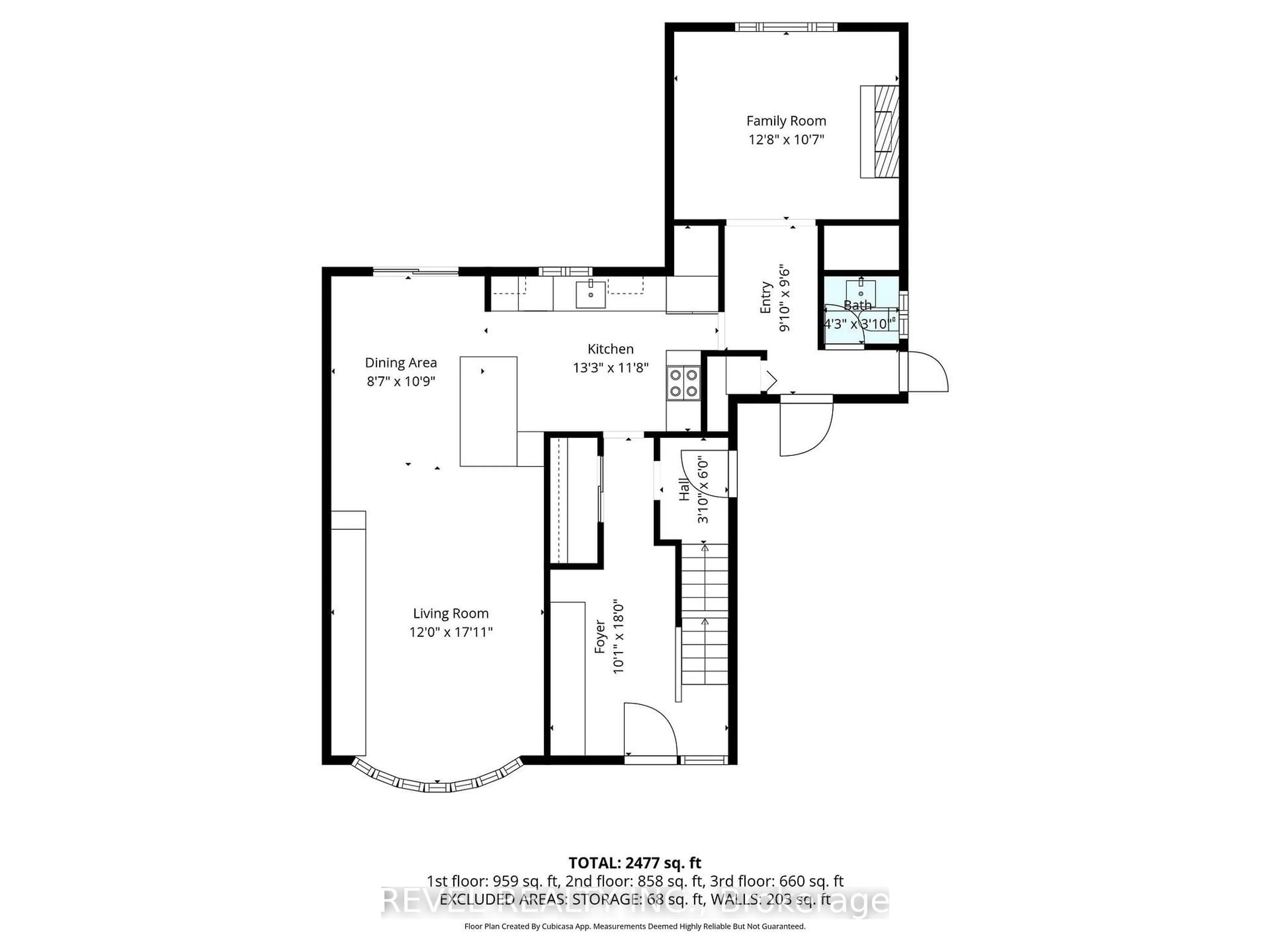 Floor plan for 73 San Fernando Dr, Hamilton Ontario L9C 2C3