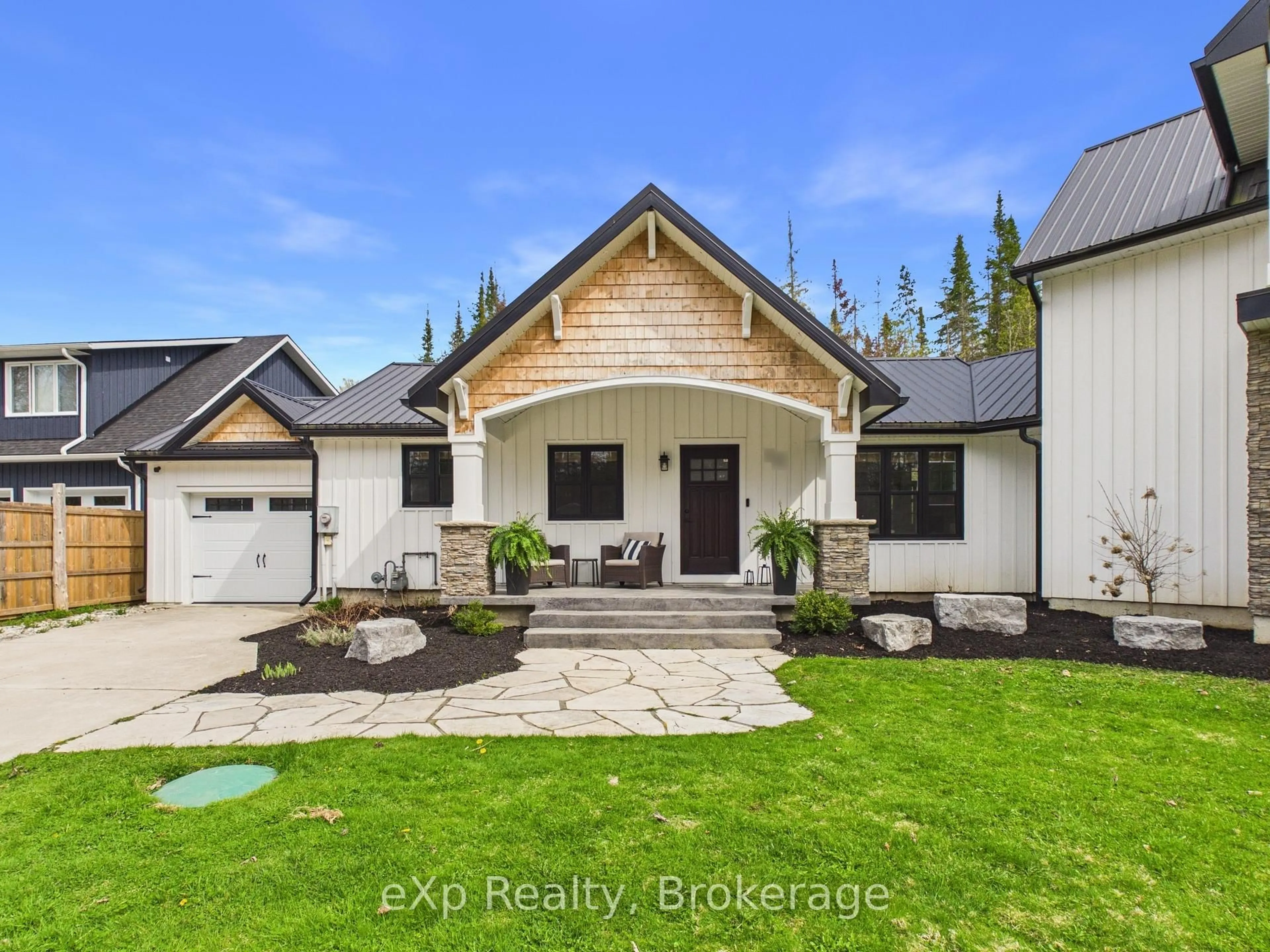 A pic from outside/outdoor area/front of a property/back of a property/a pic from drone, street for 24 Bell Rd, Saugeen Shores Ontario N0H 2C5