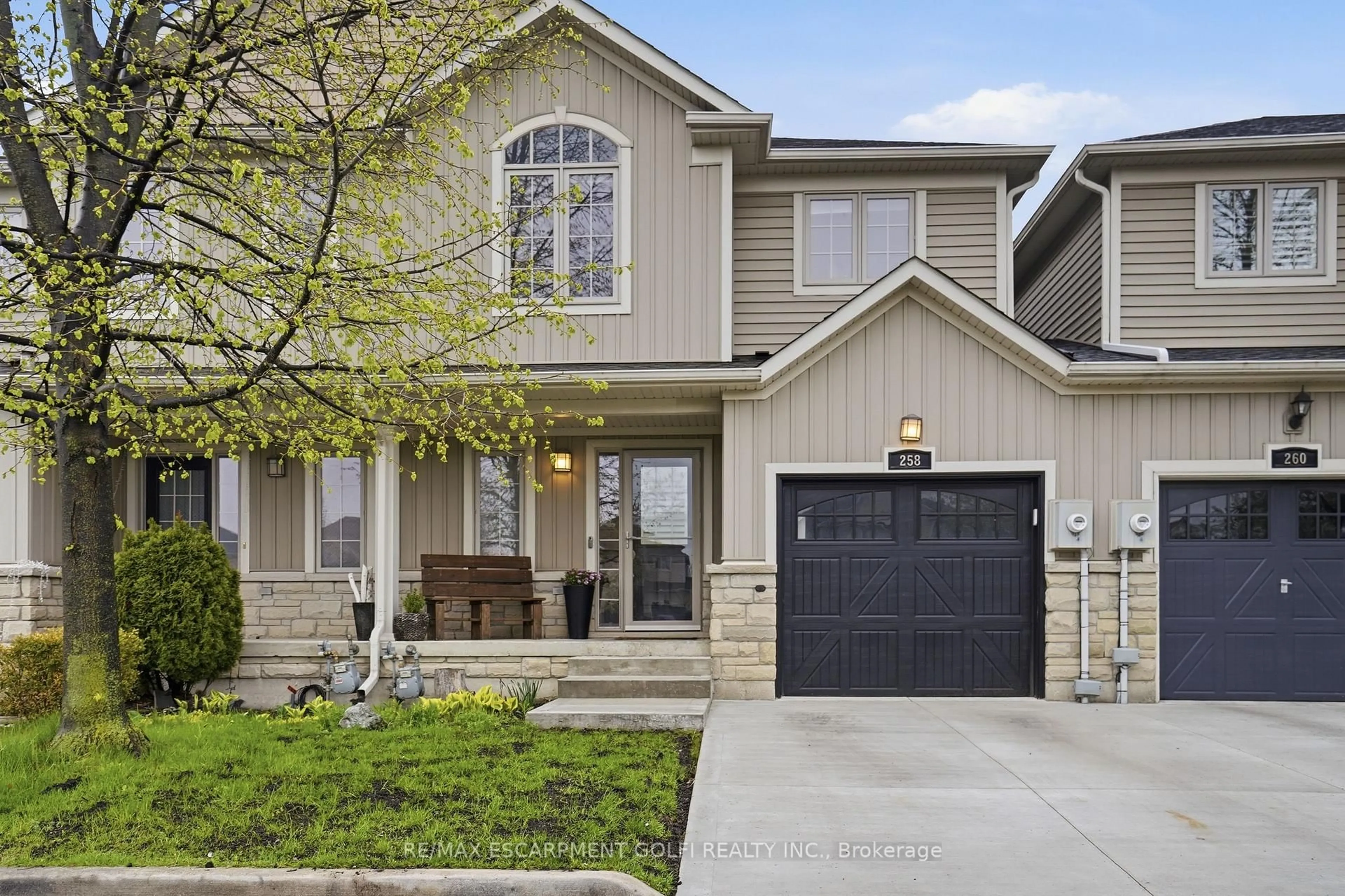 Home with brick exterior material, street for 258 Fall Fair Way, Hamilton Ontario L0R 1C0