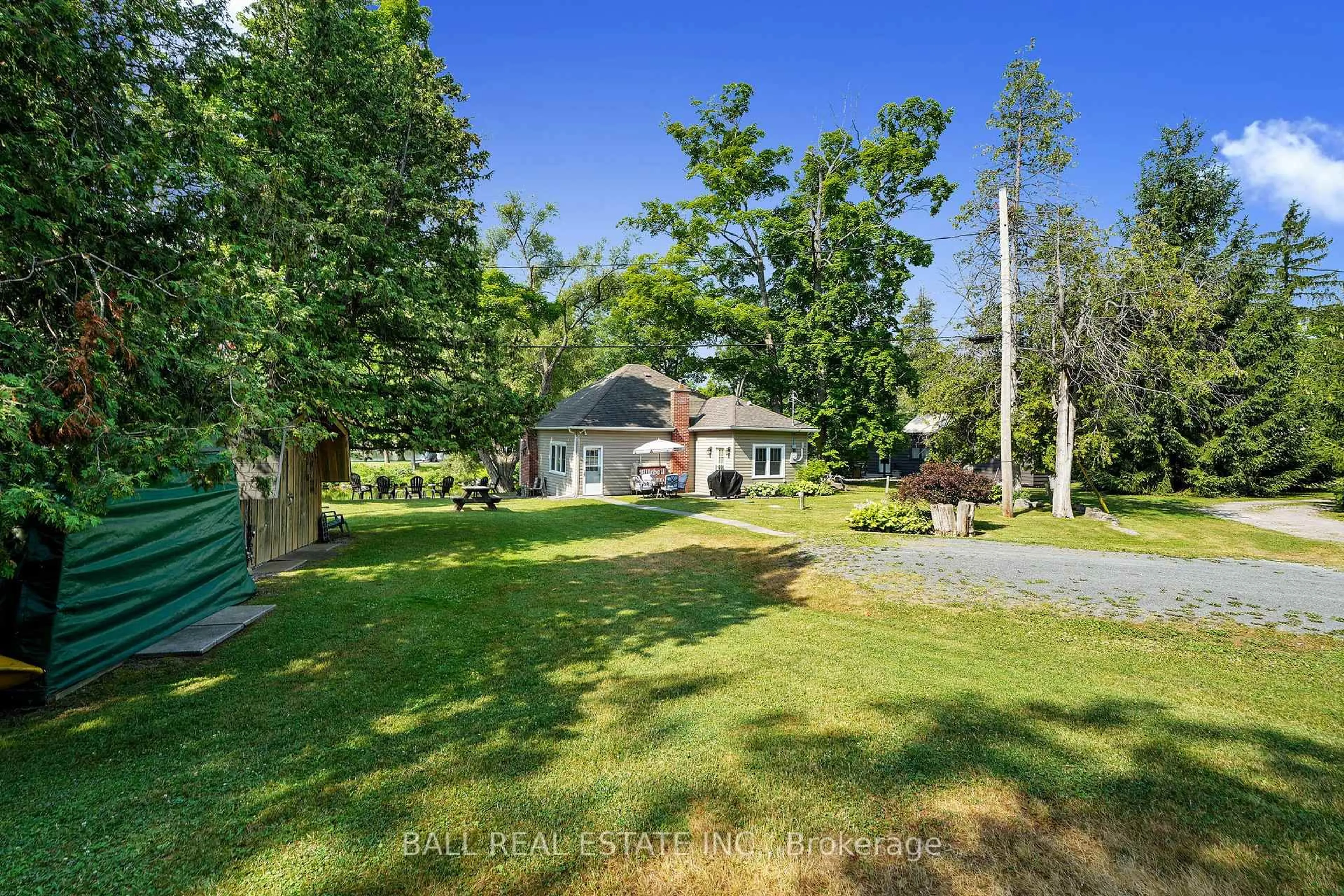 A pic from outside/outdoor area/front of a property/back of a property/a pic from drone, unknown for 74 Lucky Strike Rd, Trent Hills Ontario K0L 1Z0