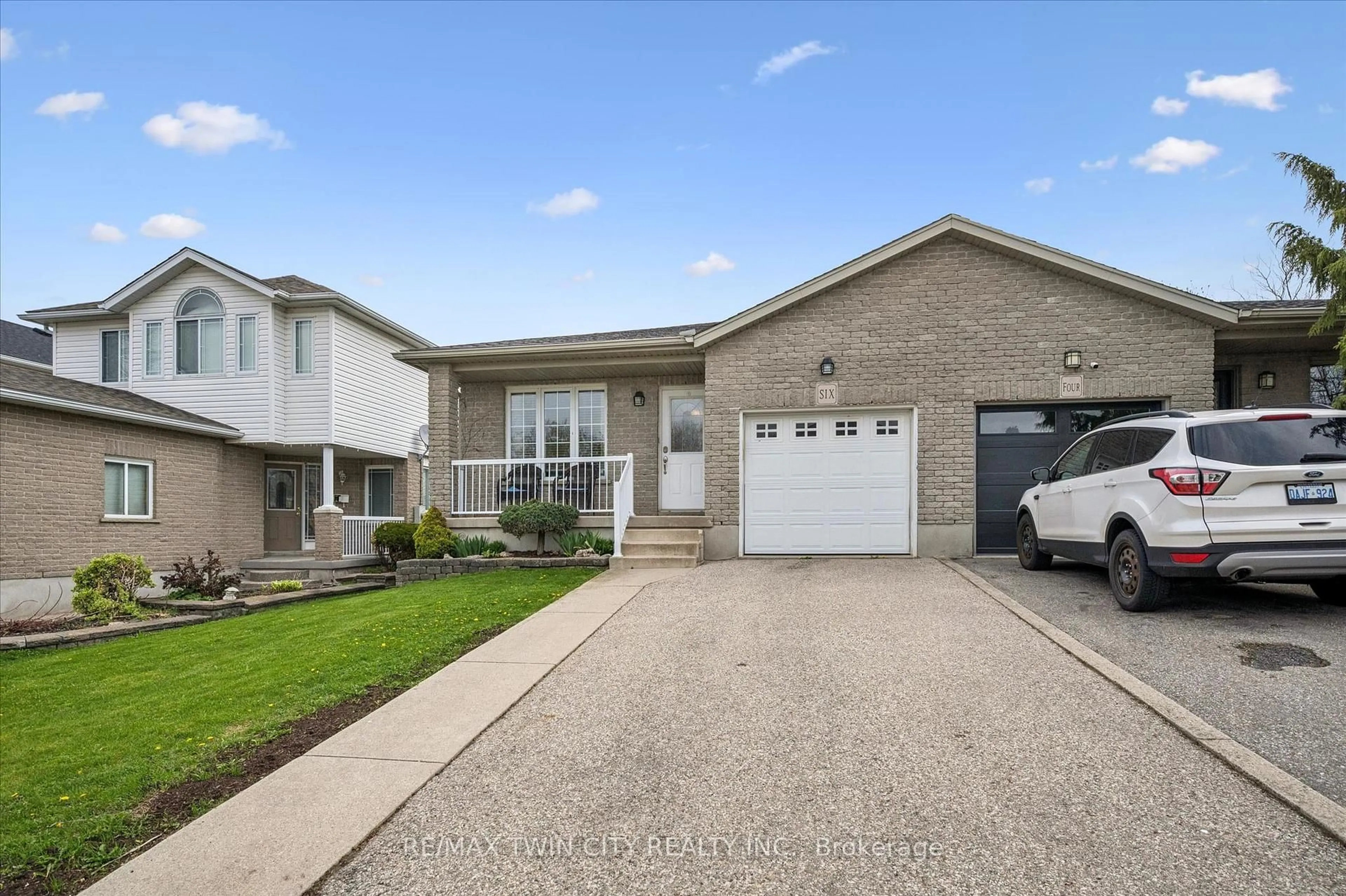 Home with vinyl exterior material, street for 6 Mosser Dr, Cambridge Ontario N1P 1H9